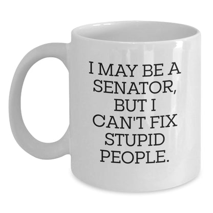 Funny Senator Quote Gifts from Friends Christmas Unique Mugs for Senator Men - The Buy Boom
