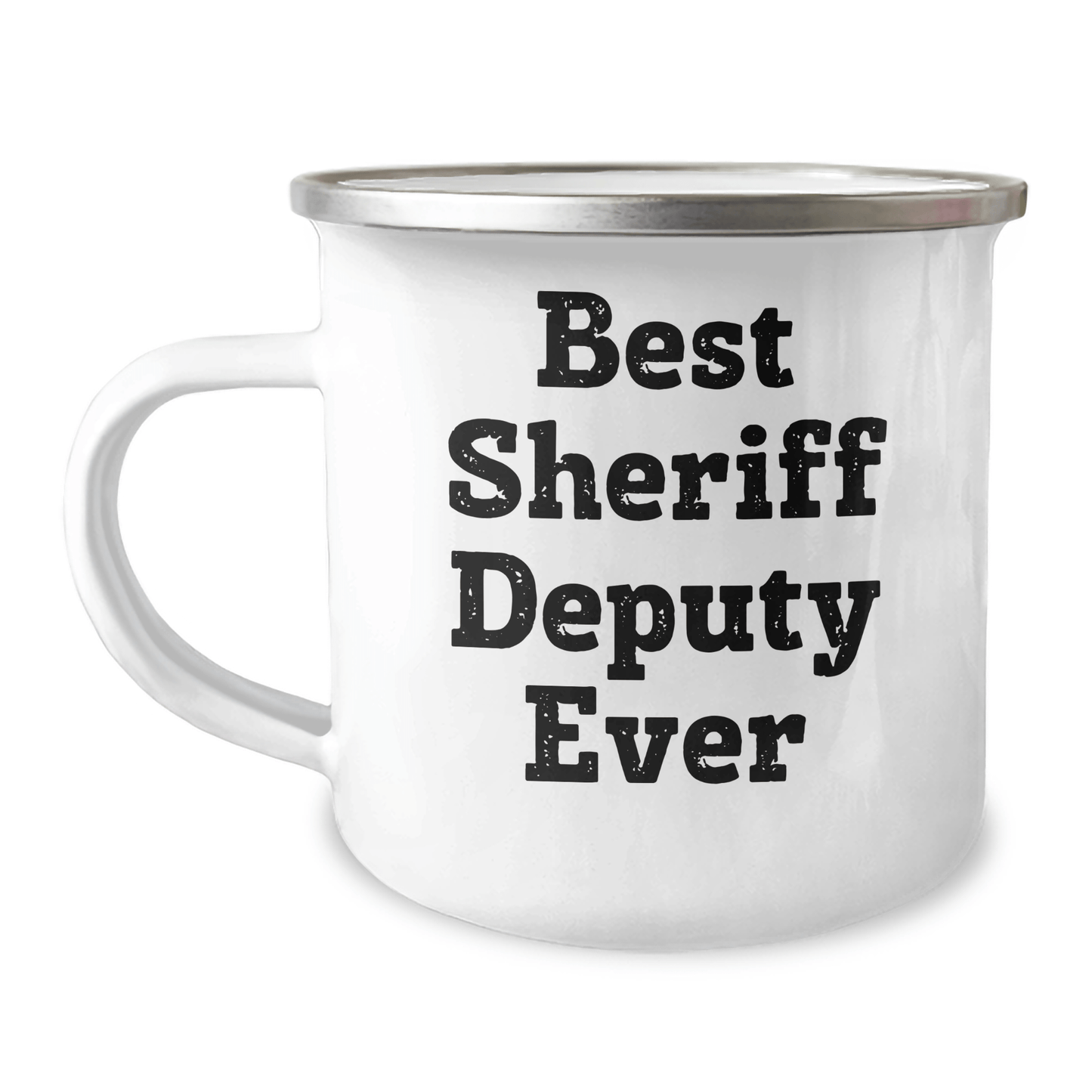 Funny Sheriff Deputy Gifts - Best Sheriff Deputy Ever Camping Mug for Father's Day, Ideal Gift from Friends or Family - The Buy Boom