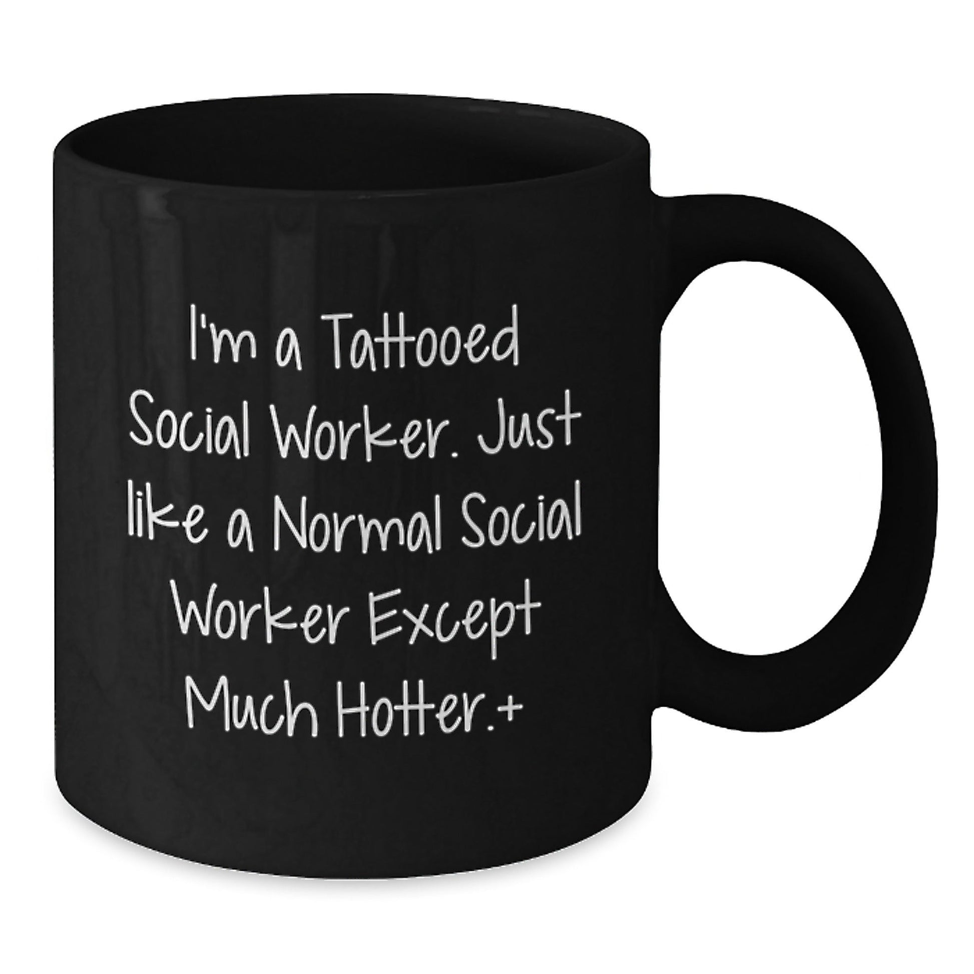 Funny Social Worker Gifts from Men, Unique Black Coffee Mugs for Social Workers, Christmas Unique Gifts for Coworkers - The Buy Boom
