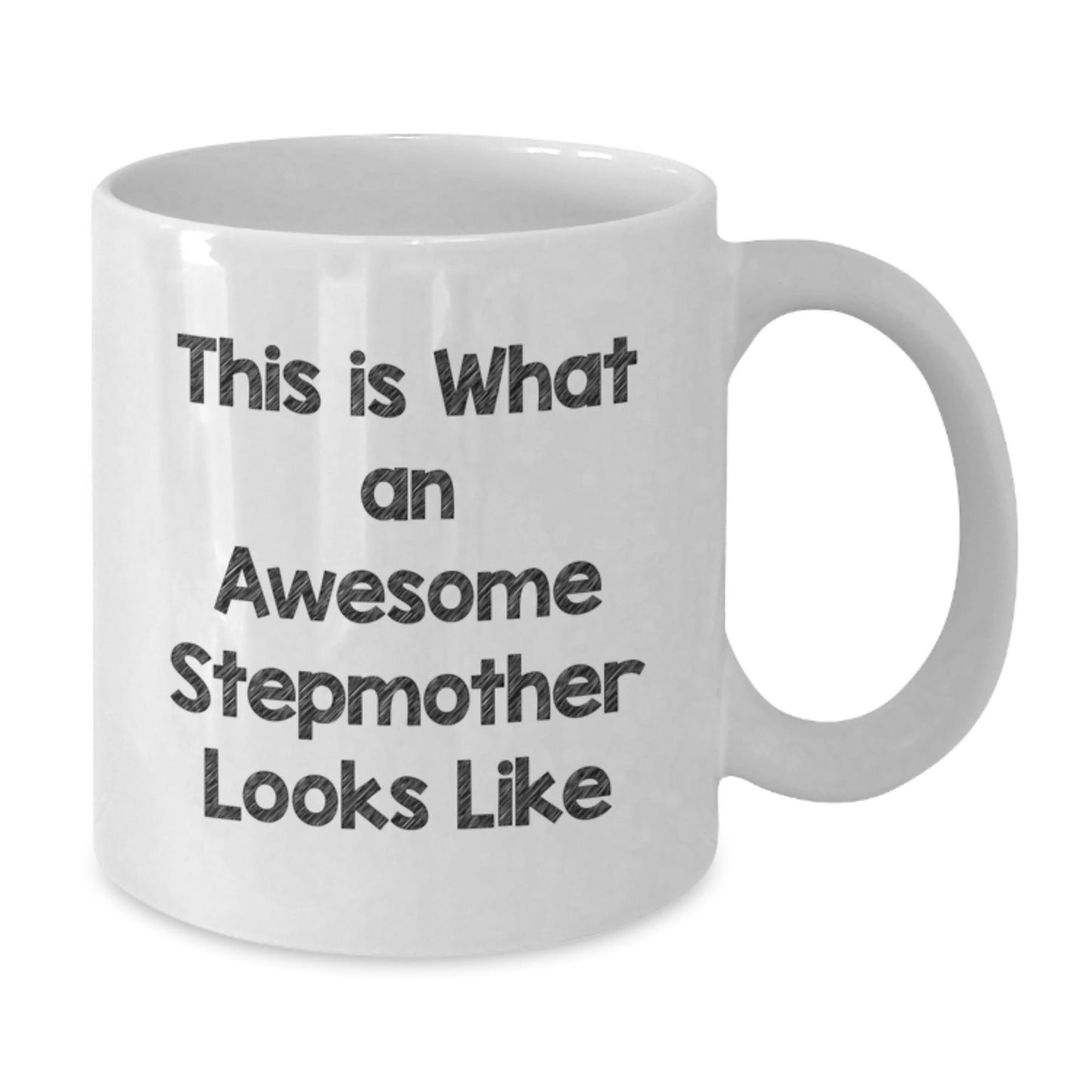 Funny Stepmother Gifts, This Is What An Awesome Stepmother Looks Like White Coffee Mug, Birthday Unique Gifts from Family to Stepmother - The Buy Boom