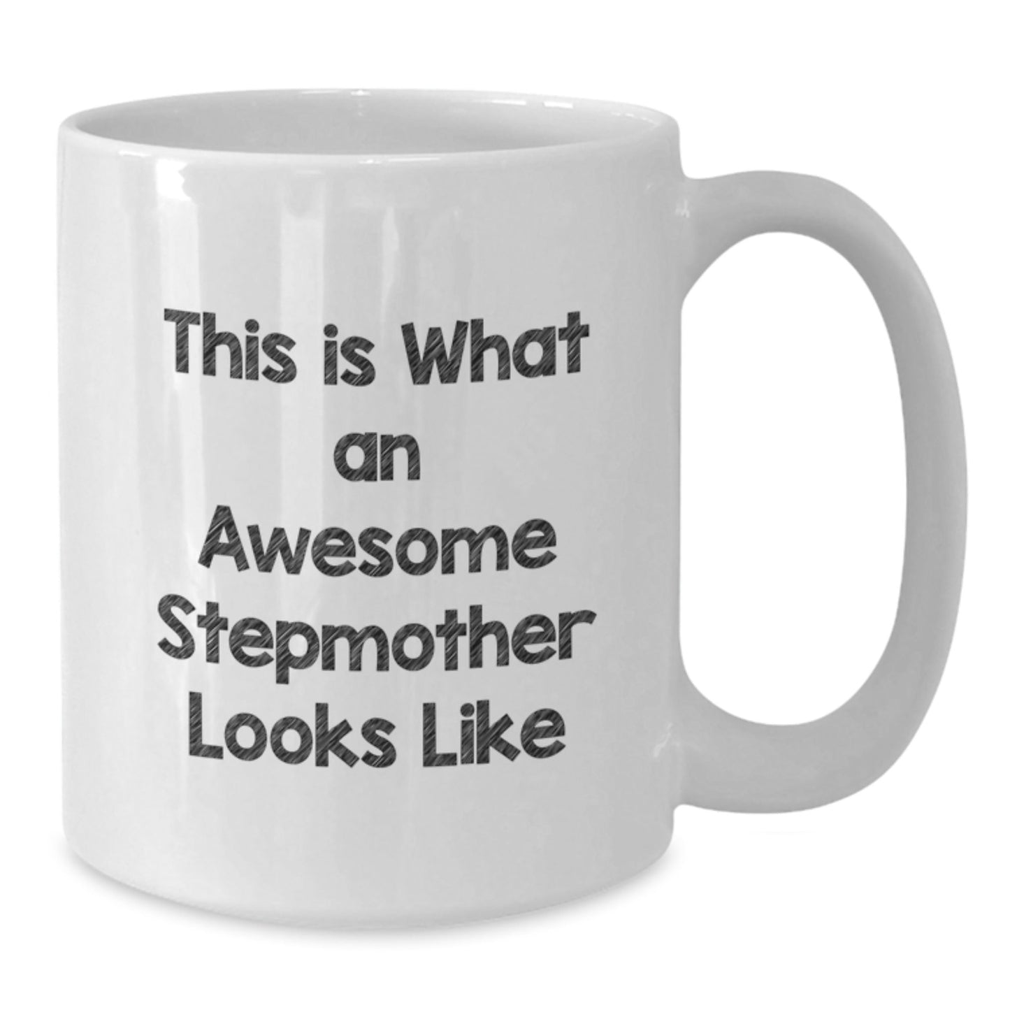 Funny Stepmother Gifts, This Is What An Awesome Stepmother Looks Like White Coffee Mug, Birthday Unique Gifts from Family to Stepmother - The Buy Boom