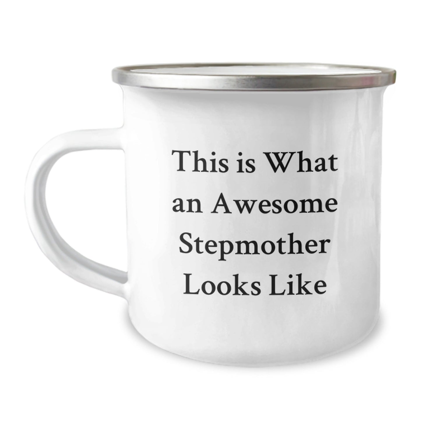 Funny Stepmother Gifts, This Is What Awesome Looks Like, Birthday Unique Gifts from Family, Stepmother Camping Mug, 12 oz Stainless Steel - The Buy Boom