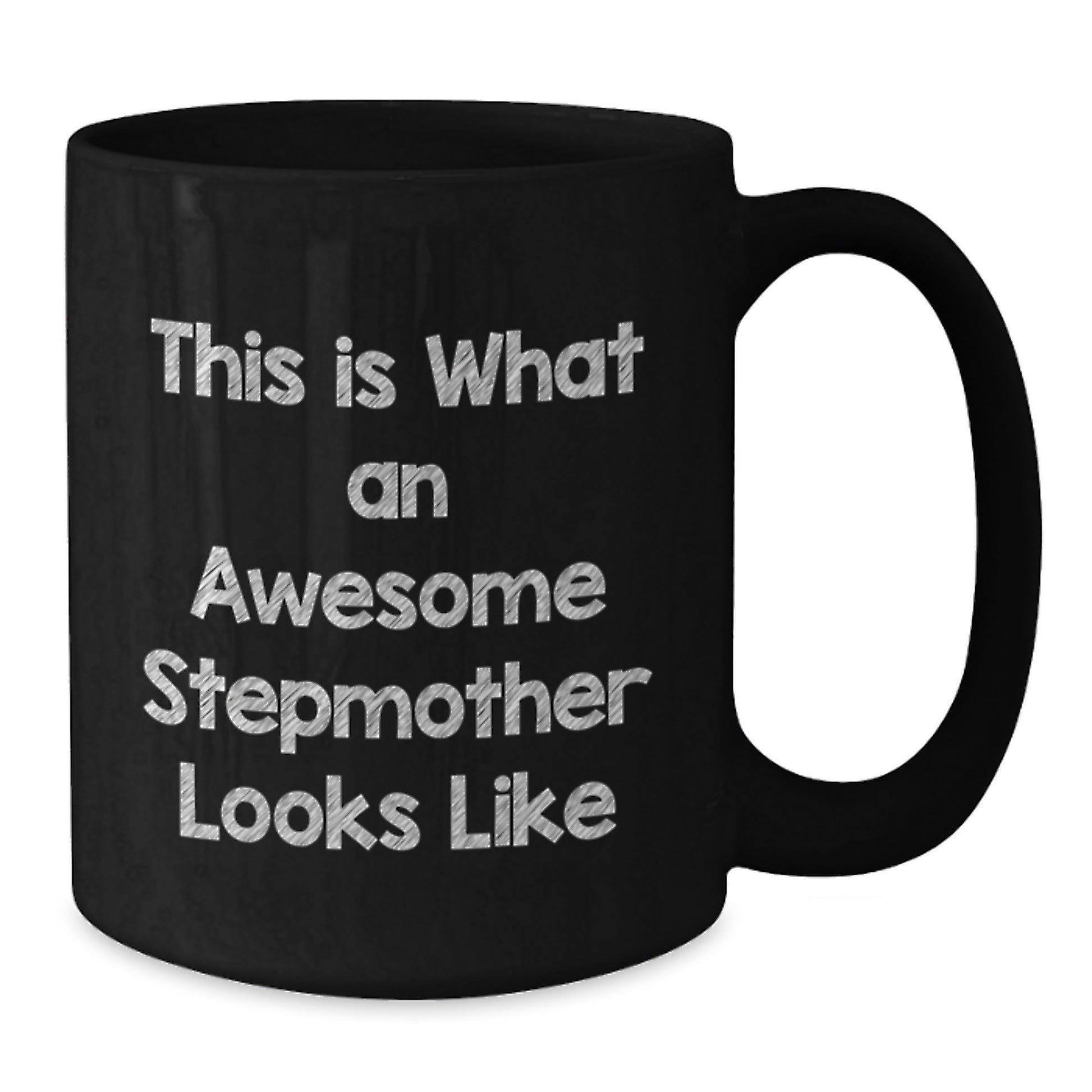 Funny Stepmother Quotes Black Coffee Mugs, Gifts from Men to Stepmother, Awesome Stepmother Looks Like, Birthday Unique Gifts for Her - The Buy Boom
