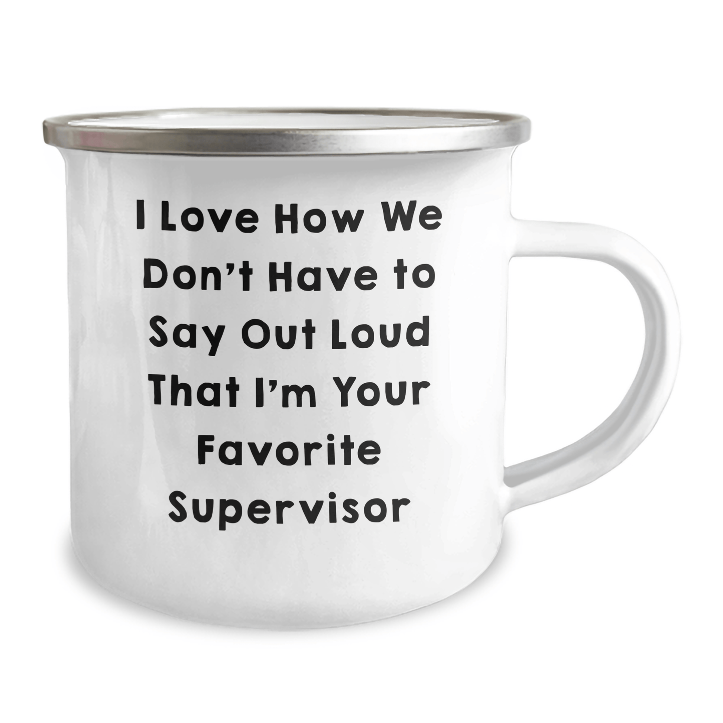 Funny Supervisor Gifts: Camping Mugs with Inspirational Quote, Gifts from Friends for Favorite Supervisor, Father's Day Unique Gifts for Men - The Buy Boom