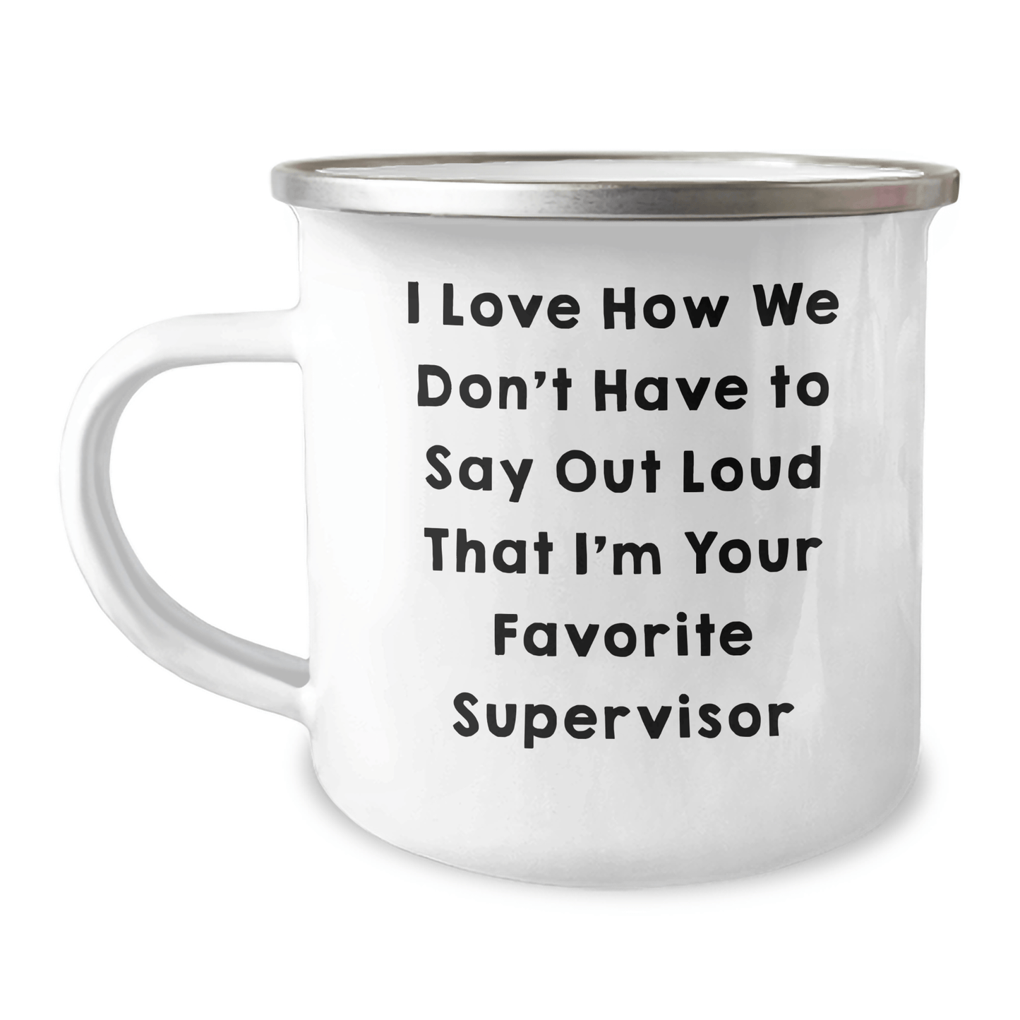 Funny Supervisor Gifts: Camping Mugs with Inspirational Quote, Gifts from Friends for Favorite Supervisor, Father's Day Unique Gifts for Men - The Buy Boom