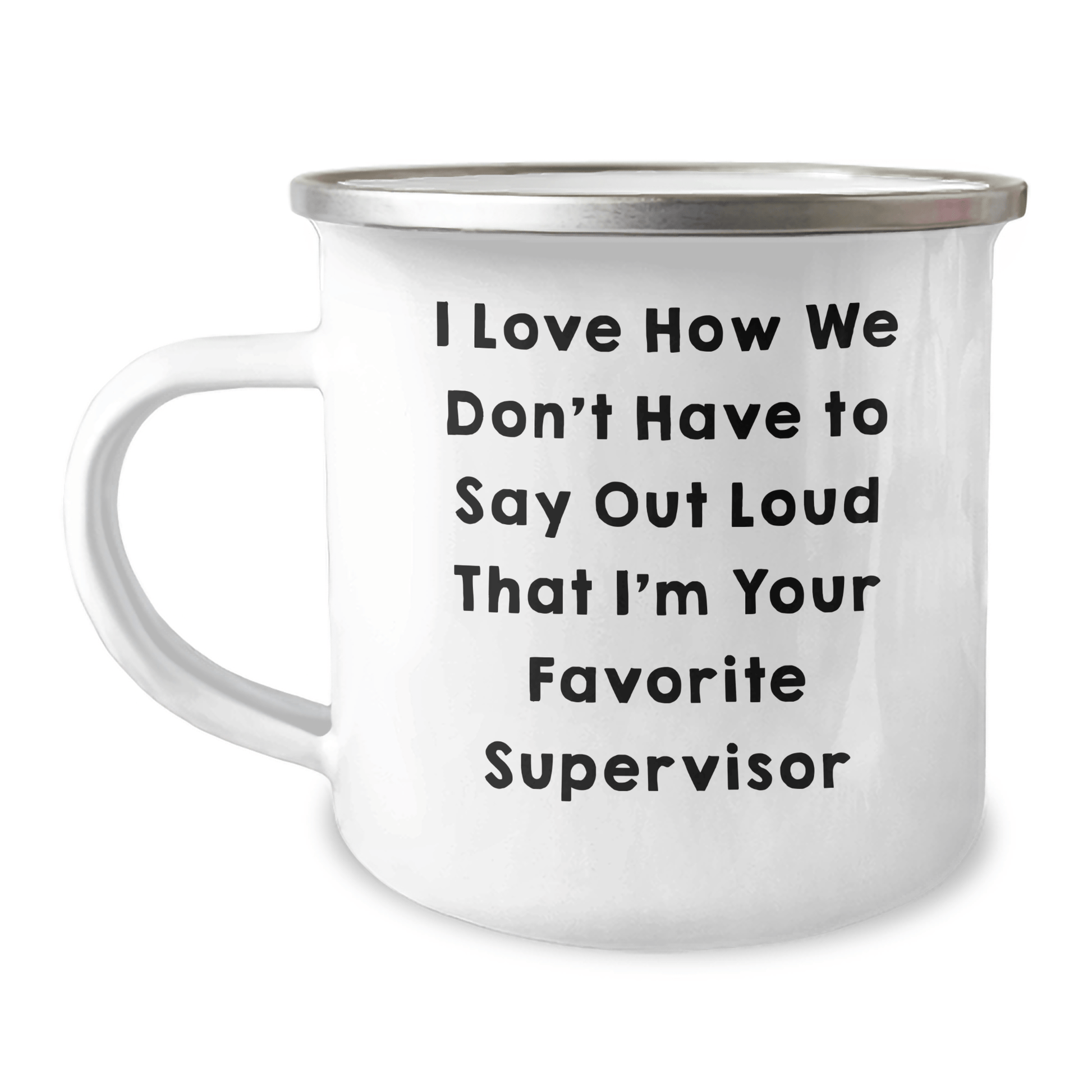 Funny Supervisor Gifts: Camping Mugs with Inspirational Quote, Gifts from Friends for Favorite Supervisor, Father's Day Unique Gifts for Men - The Buy Boom