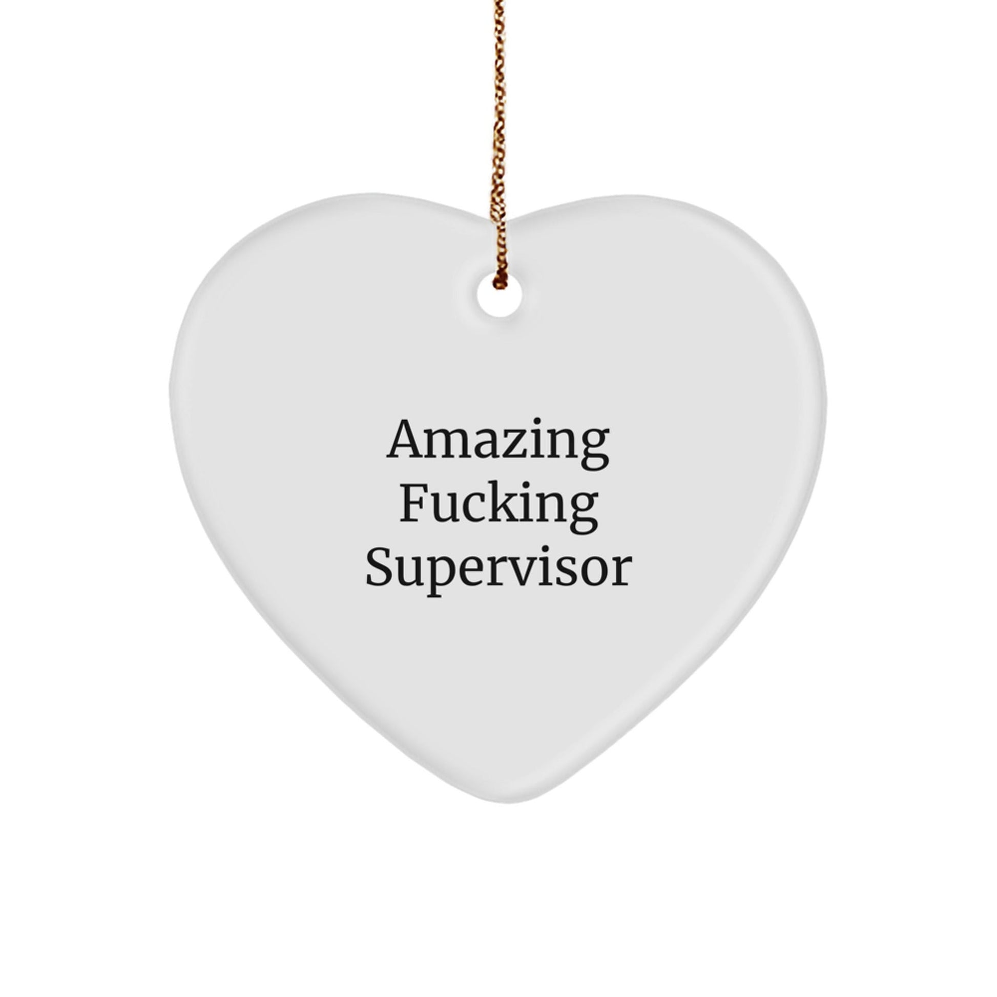 Funny Supervisor Gifts from Men to Gifts for Supervisor Christmas Ornament - The Buy Boom