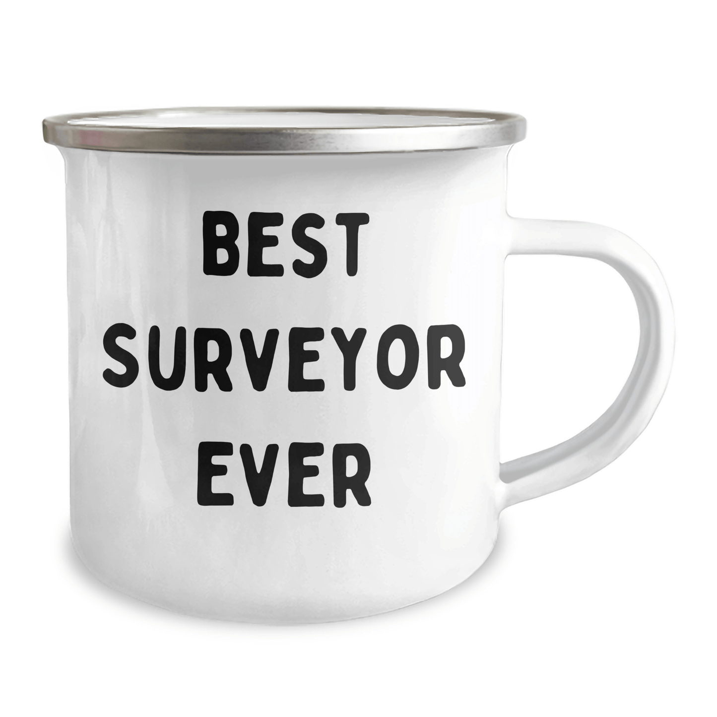 Funny Surveyor Gifts for Men, Best Surveyor Ever Camping Mug, Father's Day Unique Gifts from Family to Surveyor - The Buy Boom