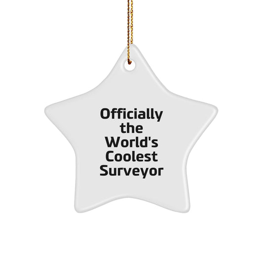 Funny Surveyor Gifts for Men - Officially The World's Coolest Surveyor Christmas Unique Gifts from Kids to Family - The Buy Boom