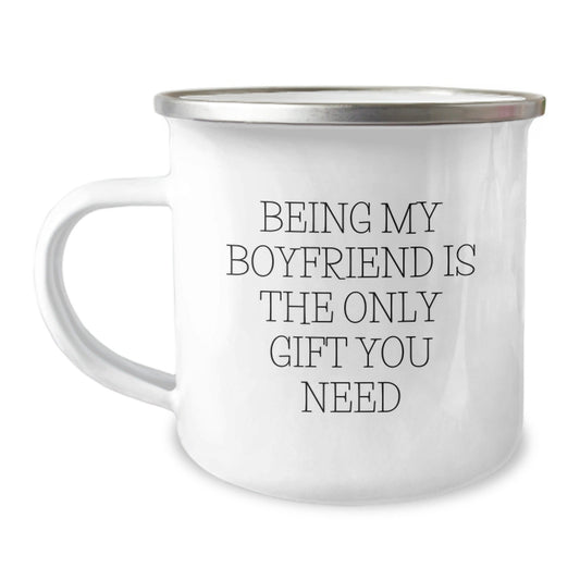 Funny Sweetheart Camping Mug Gifts from Men to Sweetheart - Being My Sweetheart Is The Only Gift You Need, Unique Christmas Unique Gifts for Him - The Buy Boom