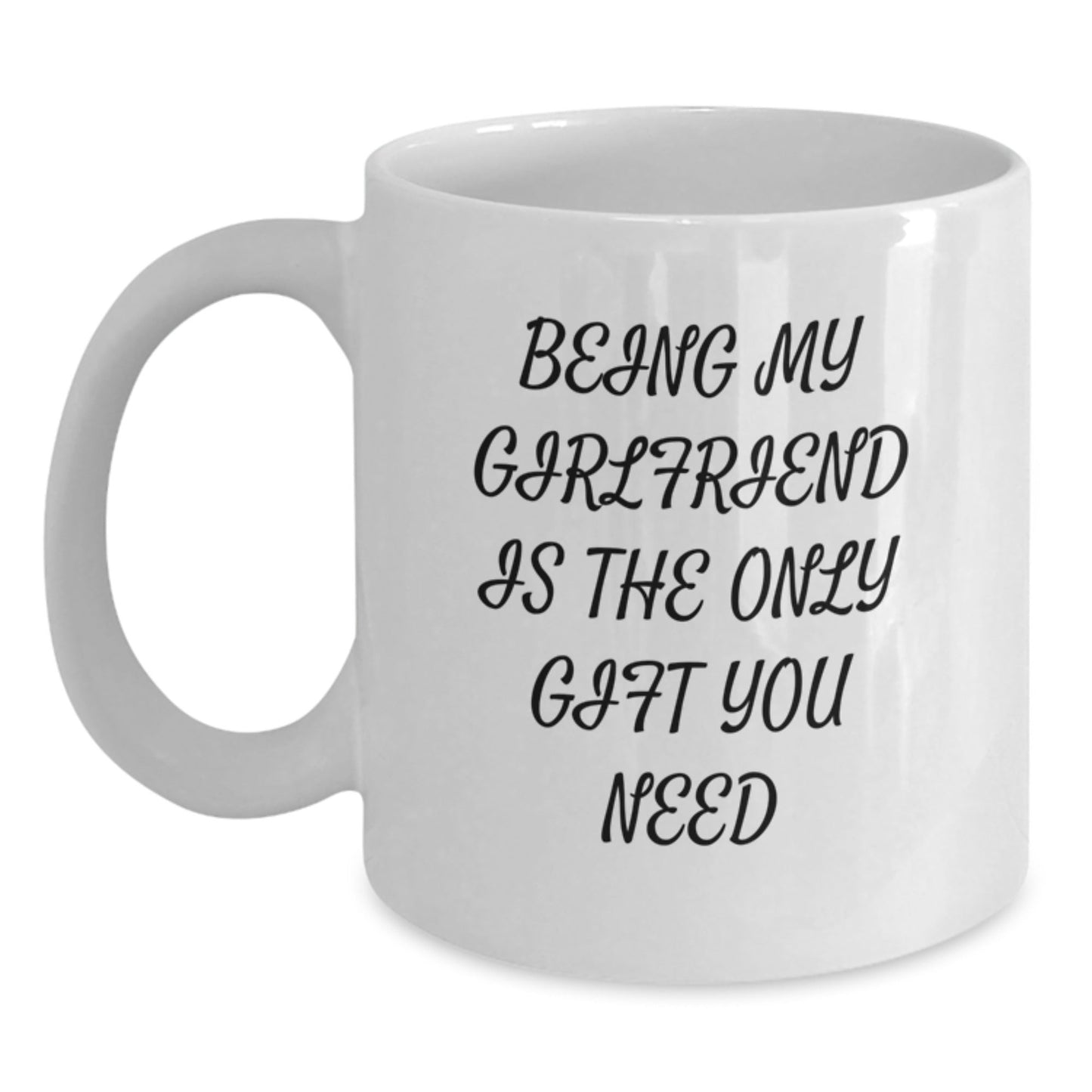 Funny Sweetheart Gifts from Men, White Coffee Mugs for Sweetheart, Christmas Unique Gifts, Being My Sweetheart Is The Only Gift You Need - The Buy Boom