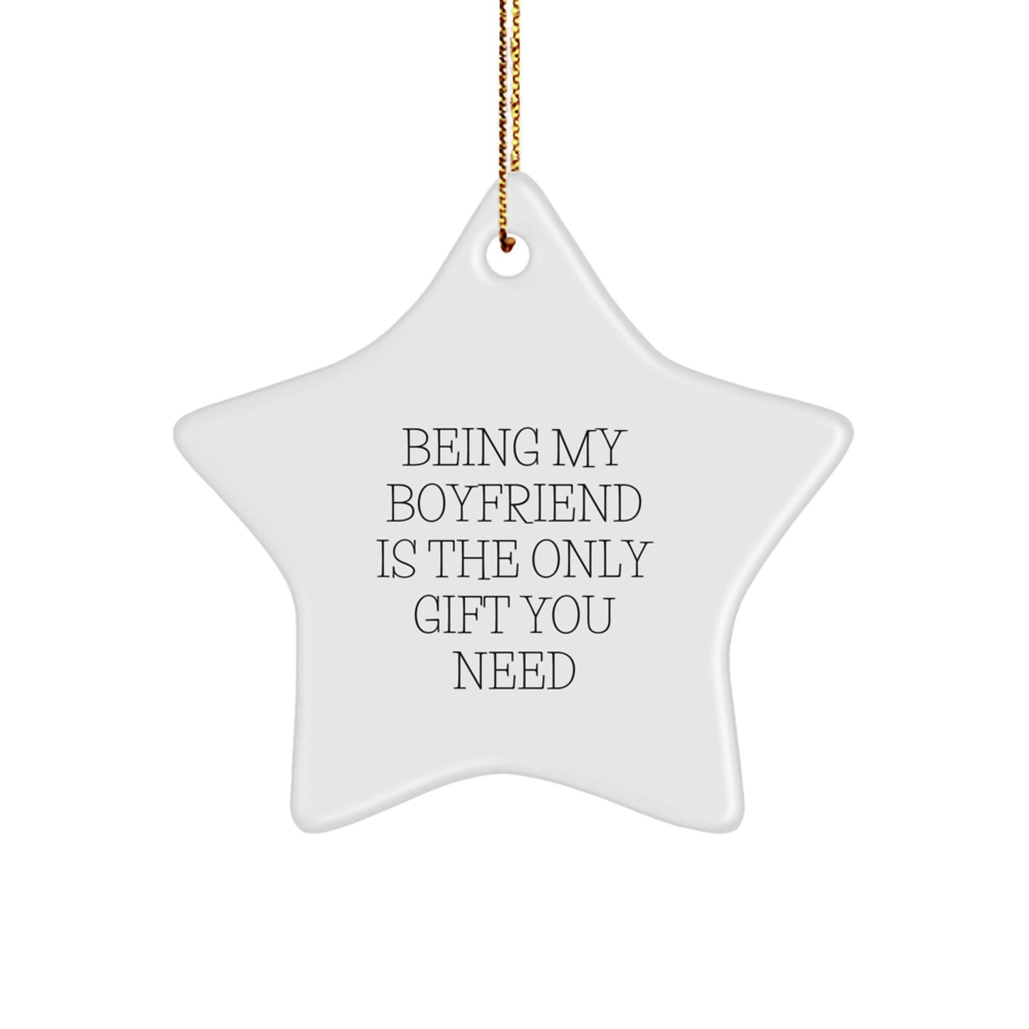 Funny Sweetheart Star Ornament Gifts from Women to Men for Christmas Unique - The Buy Boom