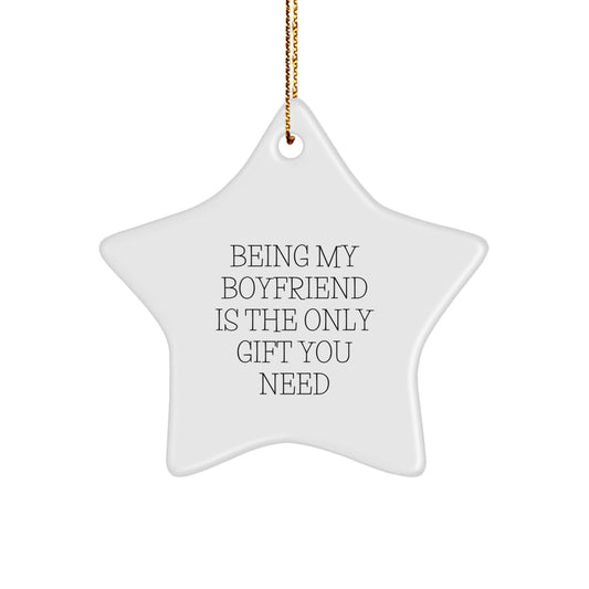 Funny Sweetheart Star Ornament Gifts from Women to Men for Christmas Unique - The Buy Boom