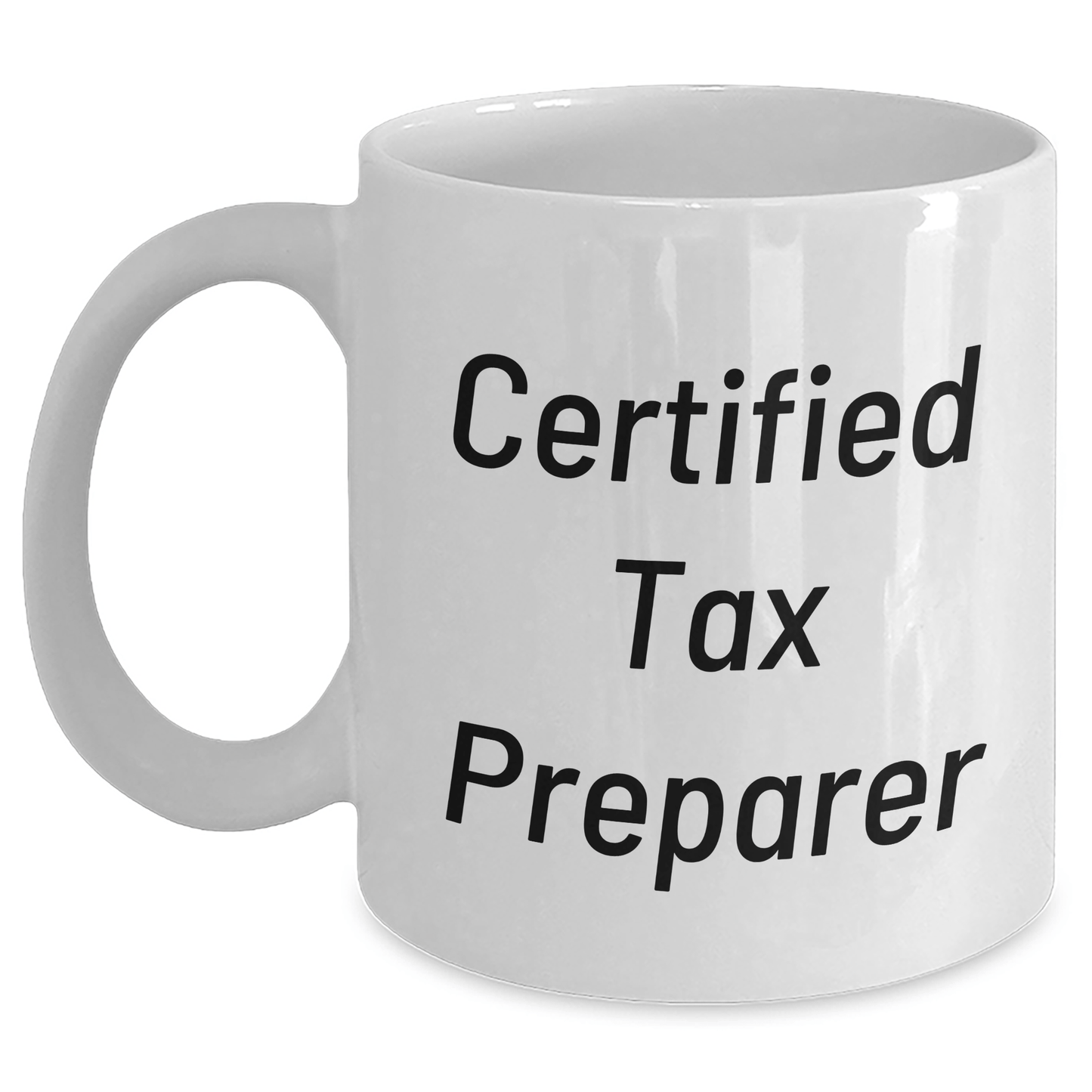 Funny Tax Preparer Gifts for Men from Family - White Coffee Mug, Certified Tax Preparer Quote, Father's Day Unique Gifts - The Buy Boom
