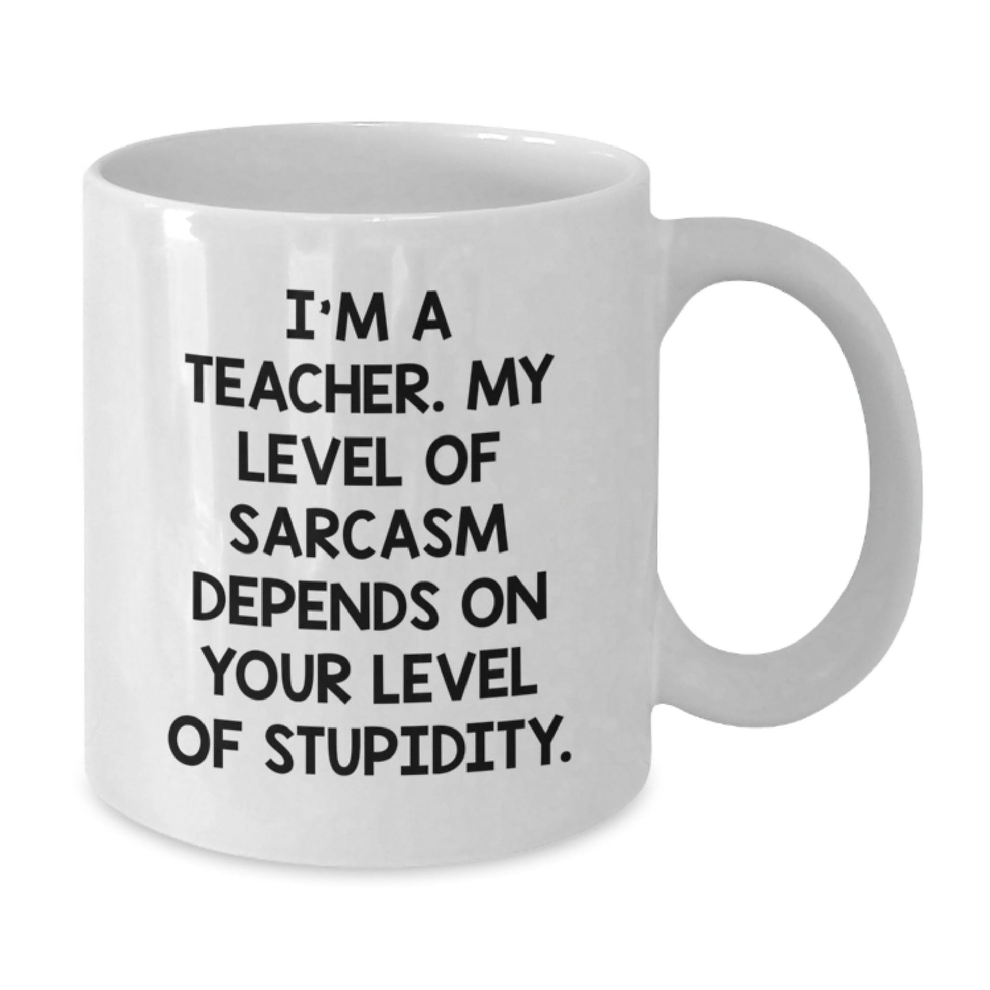 Funny Teacher White Coffee Mugs Gifts for Teachers from Friends - White - The Buy Boom