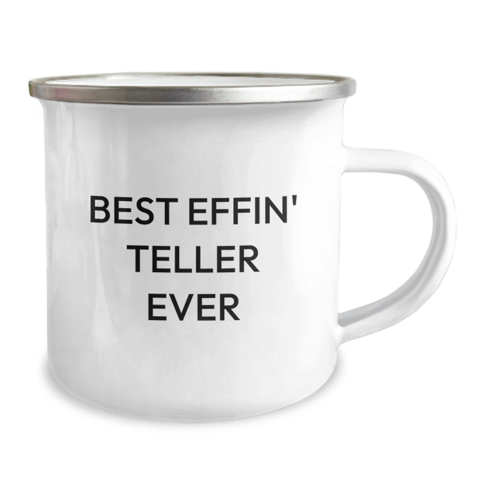 Funny Teller Gifts for Men, Best Effin Teller Ever Camping Mug, Christmas Unique Gifts from Friends - The Buy Boom