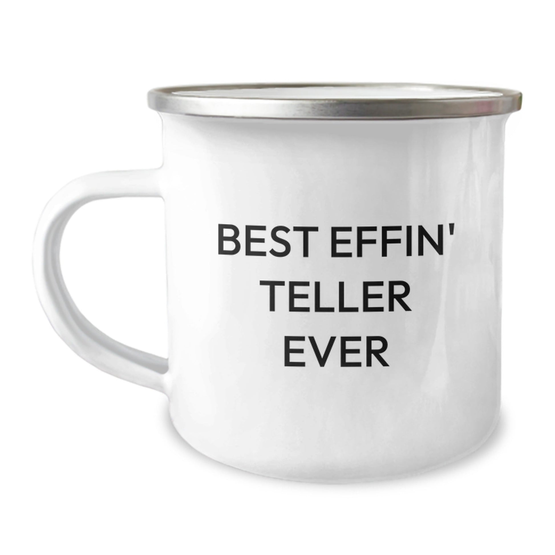 Funny Teller Gifts for Men, Best Effin Teller Ever Camping Mug, Christmas Unique Gifts from Friends - The Buy Boom