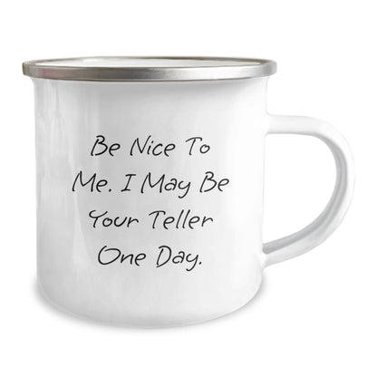Funny Teller Quote Camping Mug for Birthday Unique Gifts from Friends to Family - Unique Gifts for Teller Enthusiasts - The Buy Boom