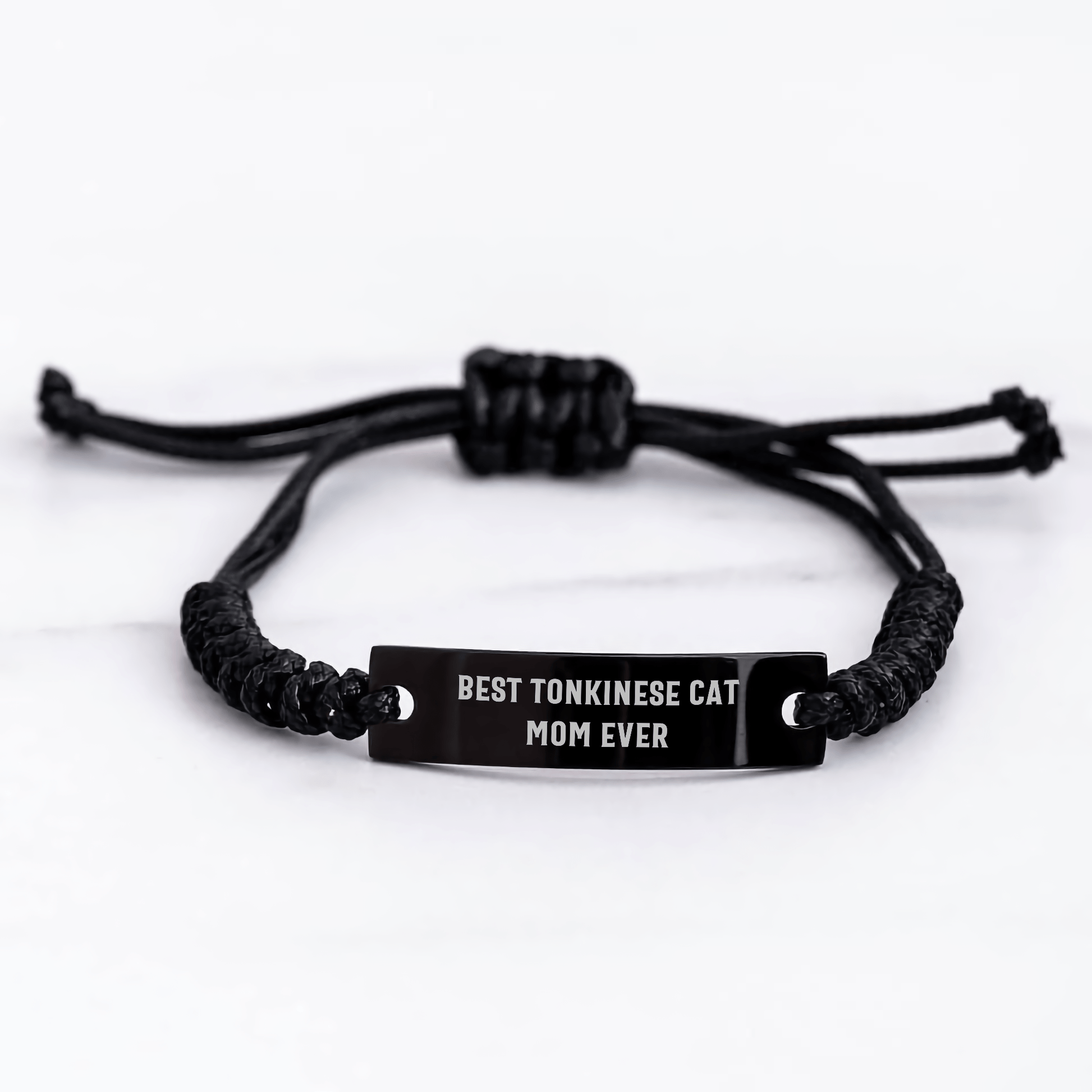Funny Tonkinese Cat Mom Ever Rope Bracelet Gifts from Friends and Family for Father's Day - The Buy Boom