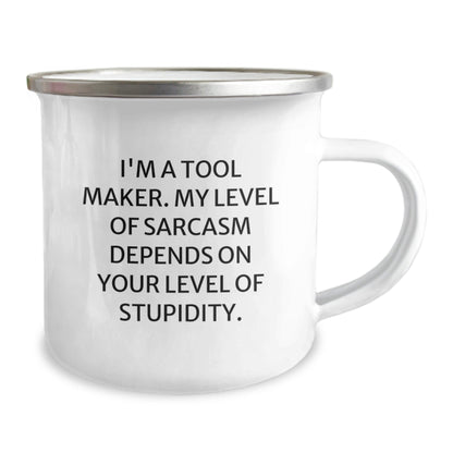 Funny Tool Maker Gifts for Men from Friends - Unique Camping Mug for Christmas - The Buy Boom