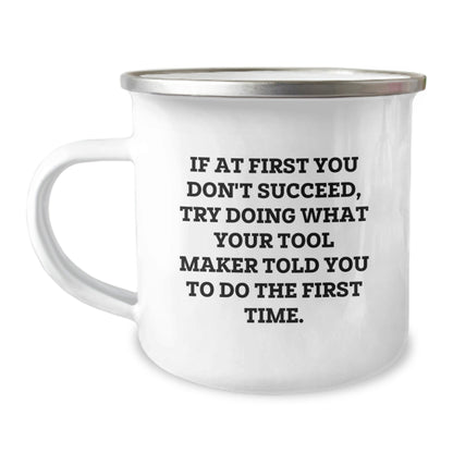 Funny Tool Maker Gifts from Friends and Family - Camping Mug for Tool Maker Enthusiasts - Christmas Unique Gifts for Tool Maker - The Buy Boom