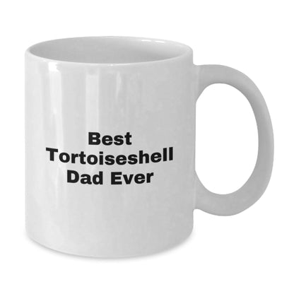 Funny Tortoiseshell Cat Gifts from Dad, Unique White Coffee Mug for Graduation - The Buy Boom