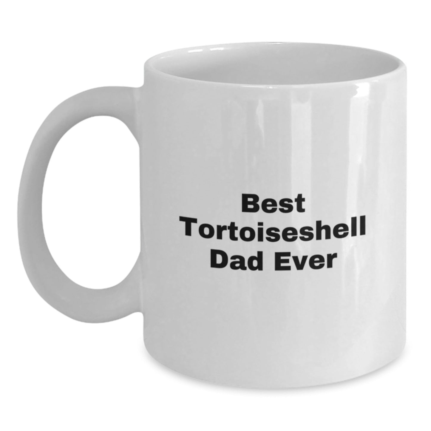 Funny Tortoiseshell Cat Gifts from Dad, Unique White Coffee Mug for Graduation - The Buy Boom
