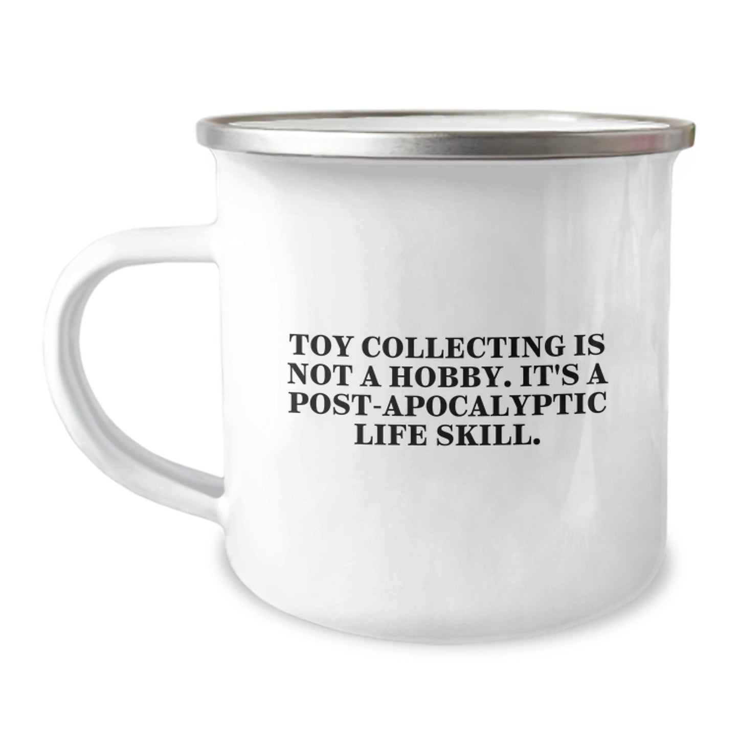 Funny Toy Collecting Gifts for Graduates - 'Toy Collecting Is Not A Hobby' Quote on Camping Mug, Gifts from Friends to Men, Women, Family - The Buy Boom