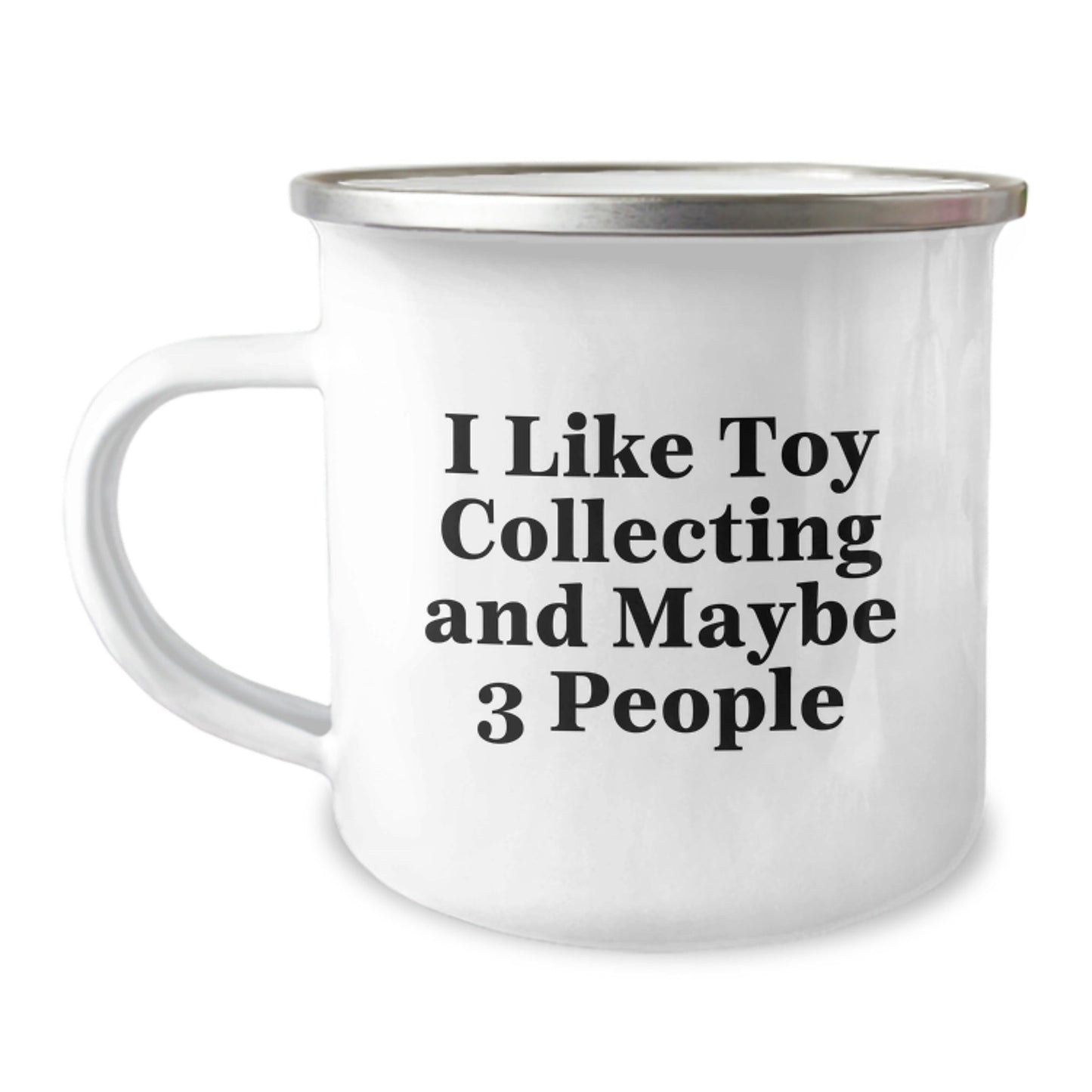 Funny Toy Collecting Gifts from Friends for Camping Enthusiasts - 'I Like Toy Collecting And Maybe 3 People' Christmas Unique Fun Mugs - The Buy Boom