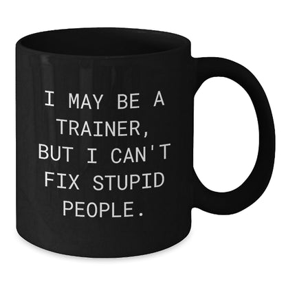 Funny Trainer Gifts from Friends for Trainer Christmas Unique Mug - The Buy Boom