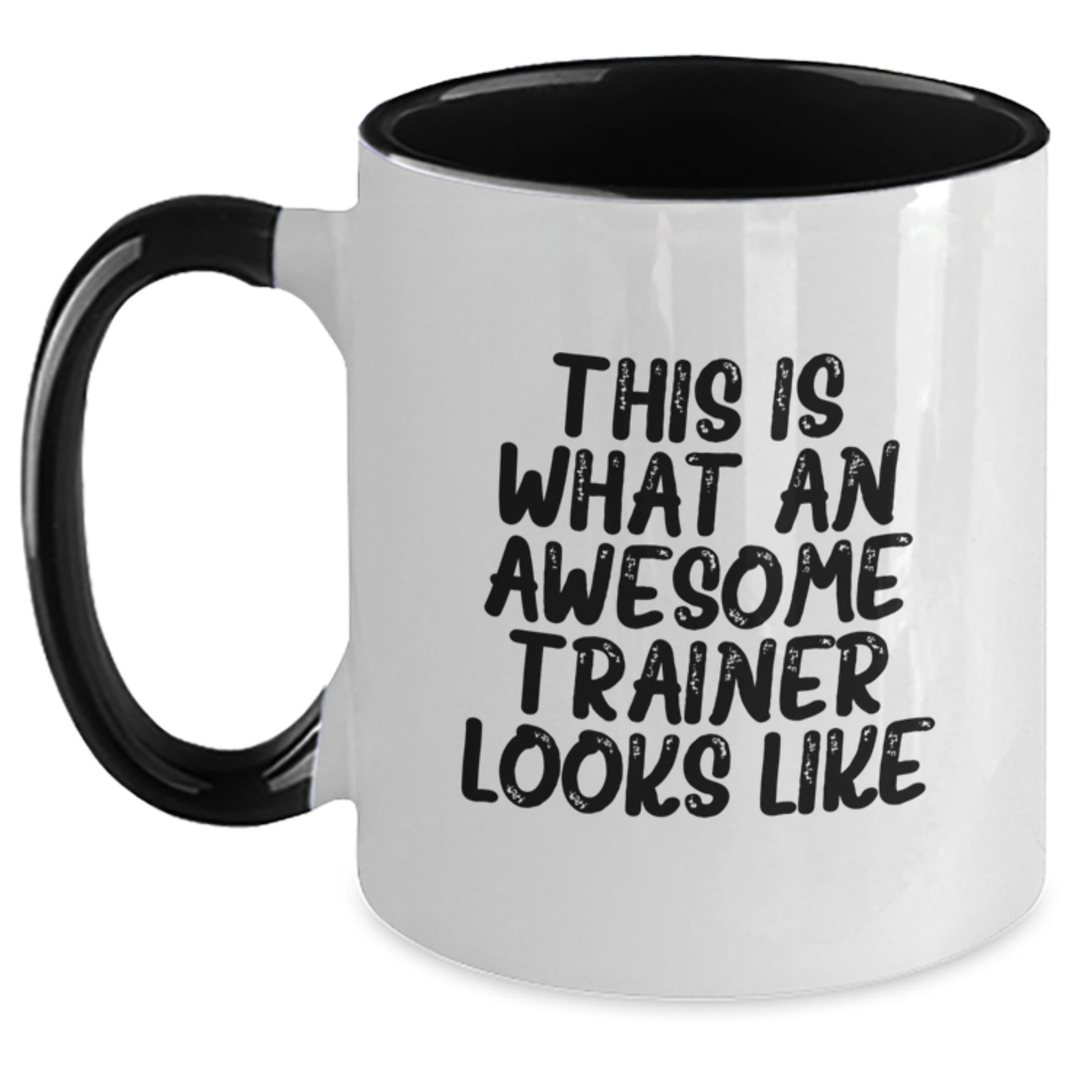 Funny Trainer Gifts from Men to Awesome Trainers for Graduation - Two Tone Coffee Mug - The Buy Boom