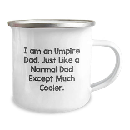 Funny Umpire Christmas Unique Gifts from Dad, Unique Umpire Dad Camping Mug for Umpire Enthusiasts, Umpire Men Gifts - The Buy Boom