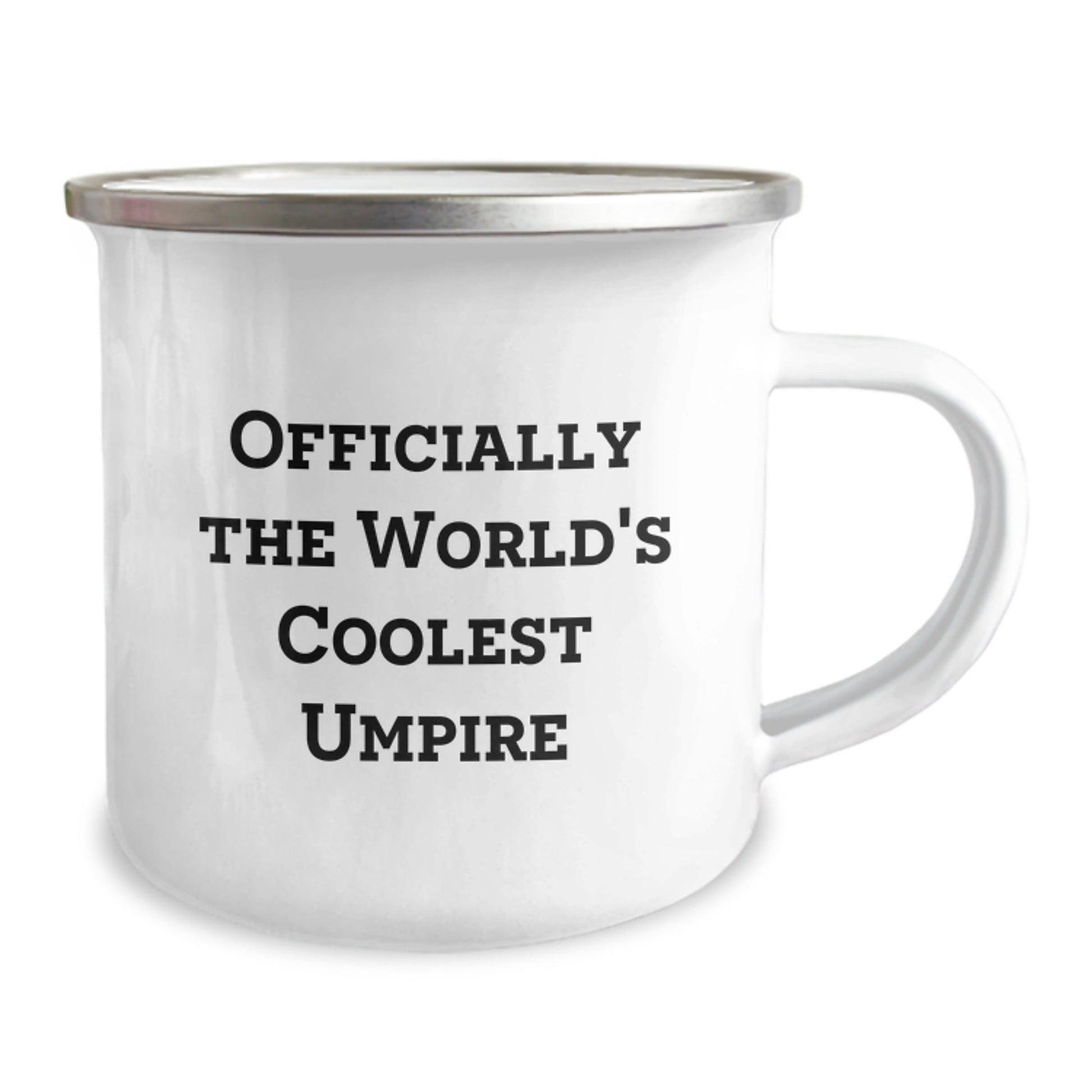 Funny Umpire Gifts from Friends for Graduation Unique Gifts - Camping Mug Officially The World's Coolest Umpire - The Buy Boom
