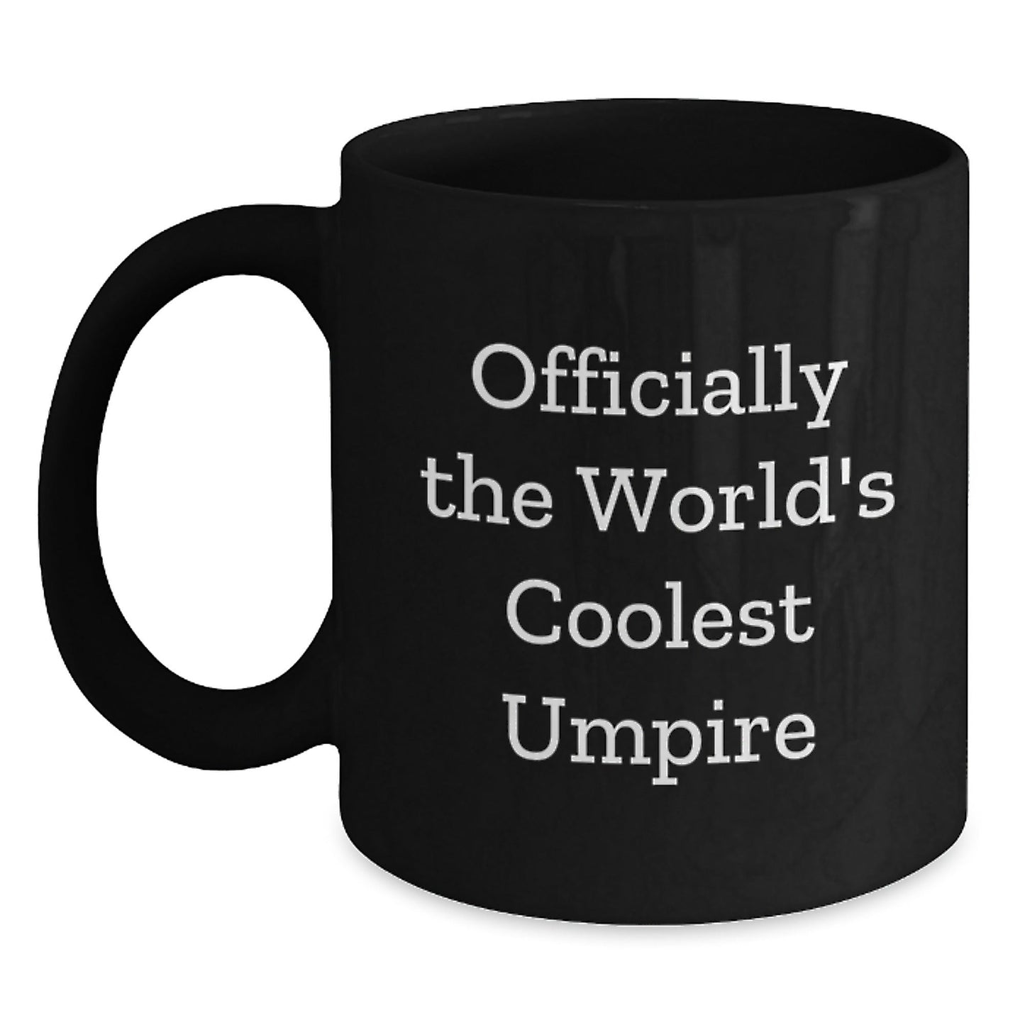 Funny Umpire Gifts from Men, Gifts for Umpire on Graduation Day, Black Coffee Mug - Officially The World's Coolest Umpire, Humorous Umpire Mugs, Unique Gifts for Men, Women, Friends, Family - The Buy Boom