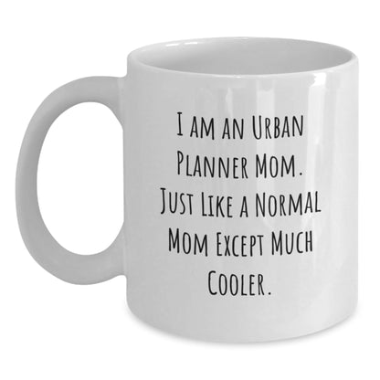 Funny Urban Planner Gifts for Urban Planner Mom - White Coffee Mug - Gifts from Friends to Urban Planner Women on Christmas - The Buy Boom