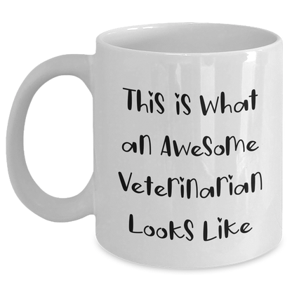 Funny Veterinarian Quotes White Coffee Mug Gifts from Men for Father's Day - The Buy Boom