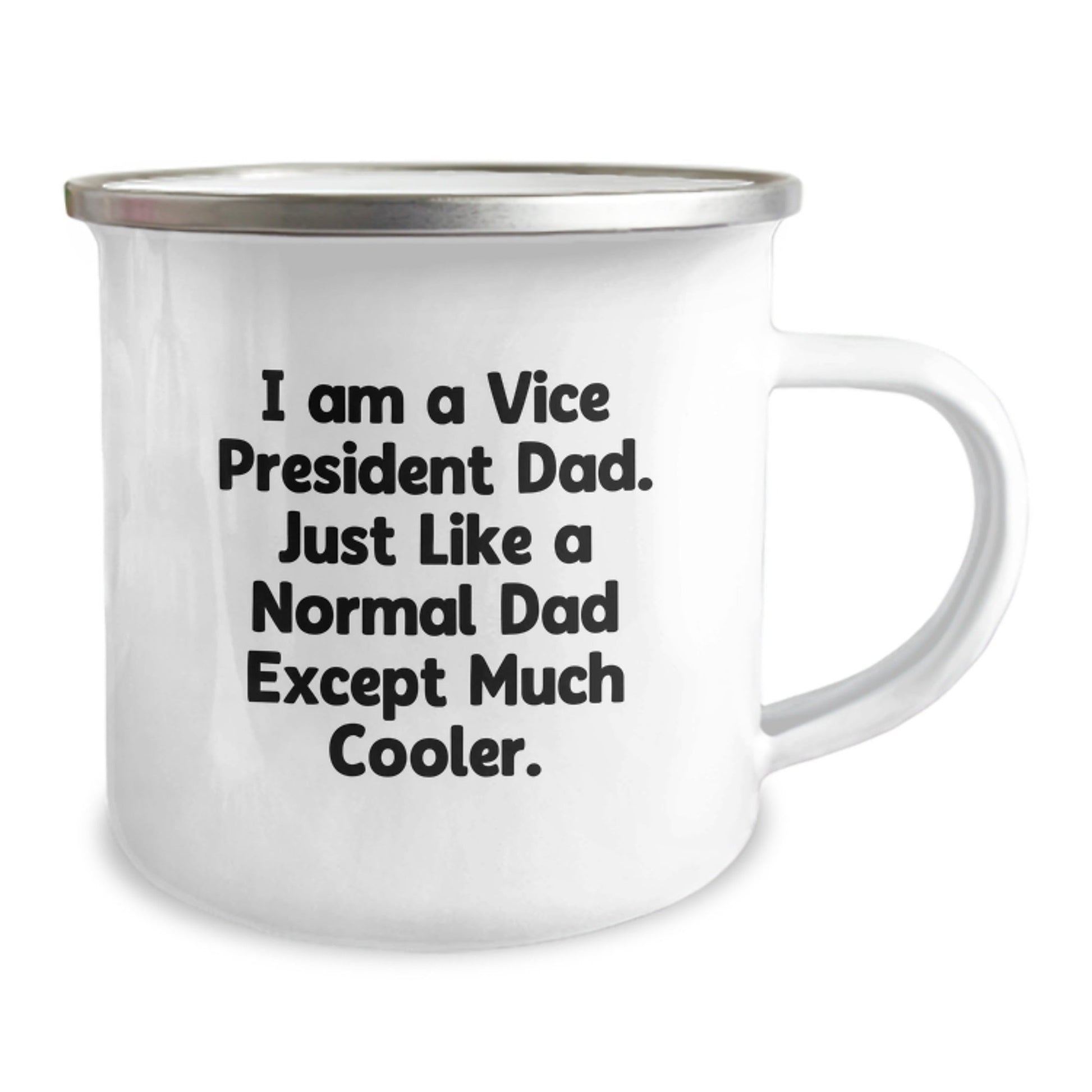 Funny Vice President Gifts for Men - Camping Mug, Perfect Vice President Dad Quote, Christmas Unique Gifts from Men to Vice President - The Buy Boom