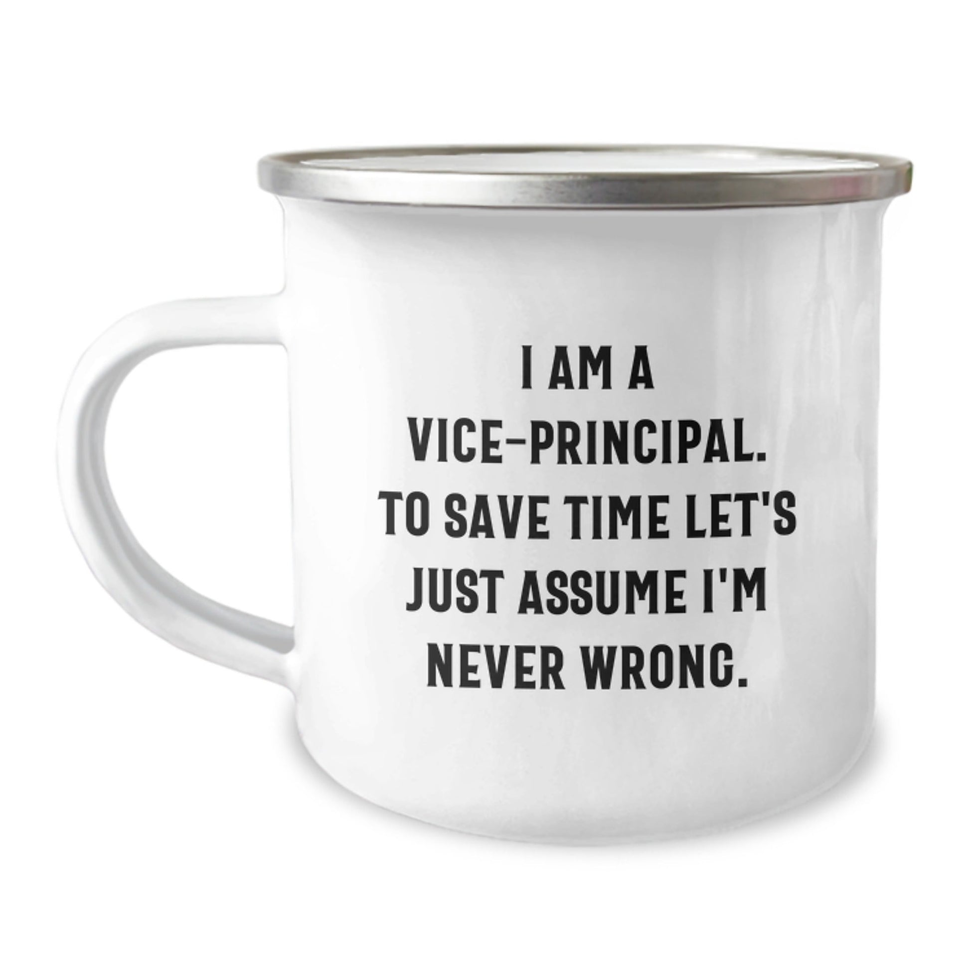 Funny Vice - principal Gifts for Men, Vice - principal Camping Mug with Inspirational Quote, Gifts from Friends, Unique Graduation Gifts - The Buy Boom