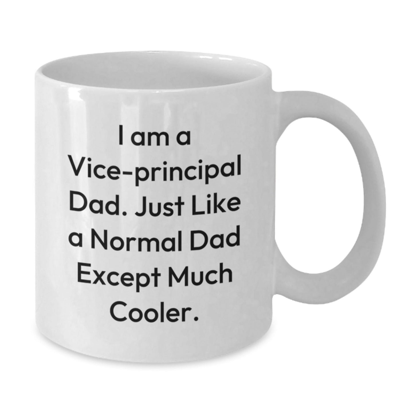 Funny Vice - principal Gifts from Dad, Unique White Coffee Mug for Vice - principal, Christmas Unique Gifts for Men, Women, Friends, Coworkers, Family - The Buy Boom