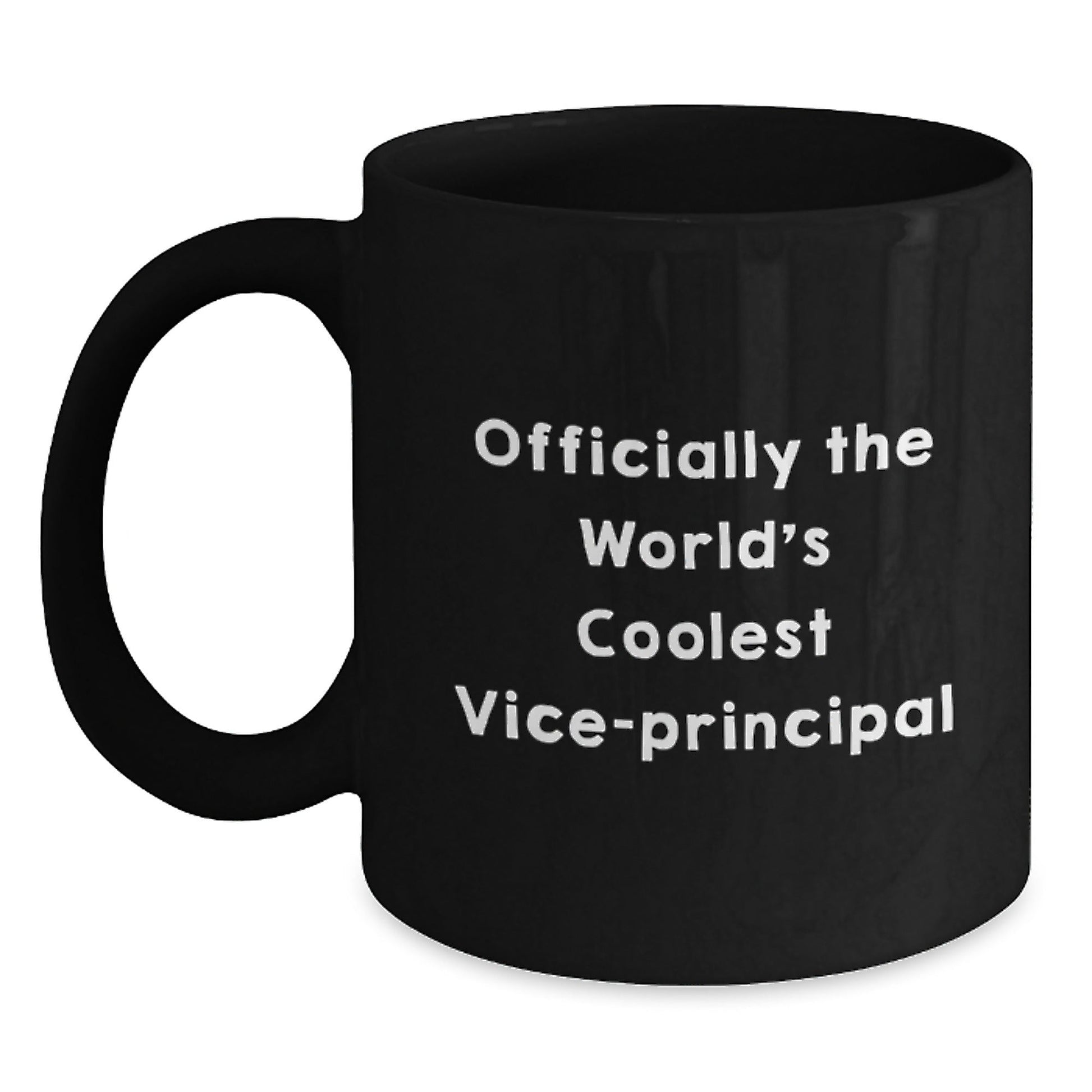 Funny Vice - principal Gifts from Men, Women, Friends, Coworkers, Family - Officially The World's Coolest Vice - principal Black Coffee Mug, Christmas Unique Presents for Vice - principal - The Buy Boom