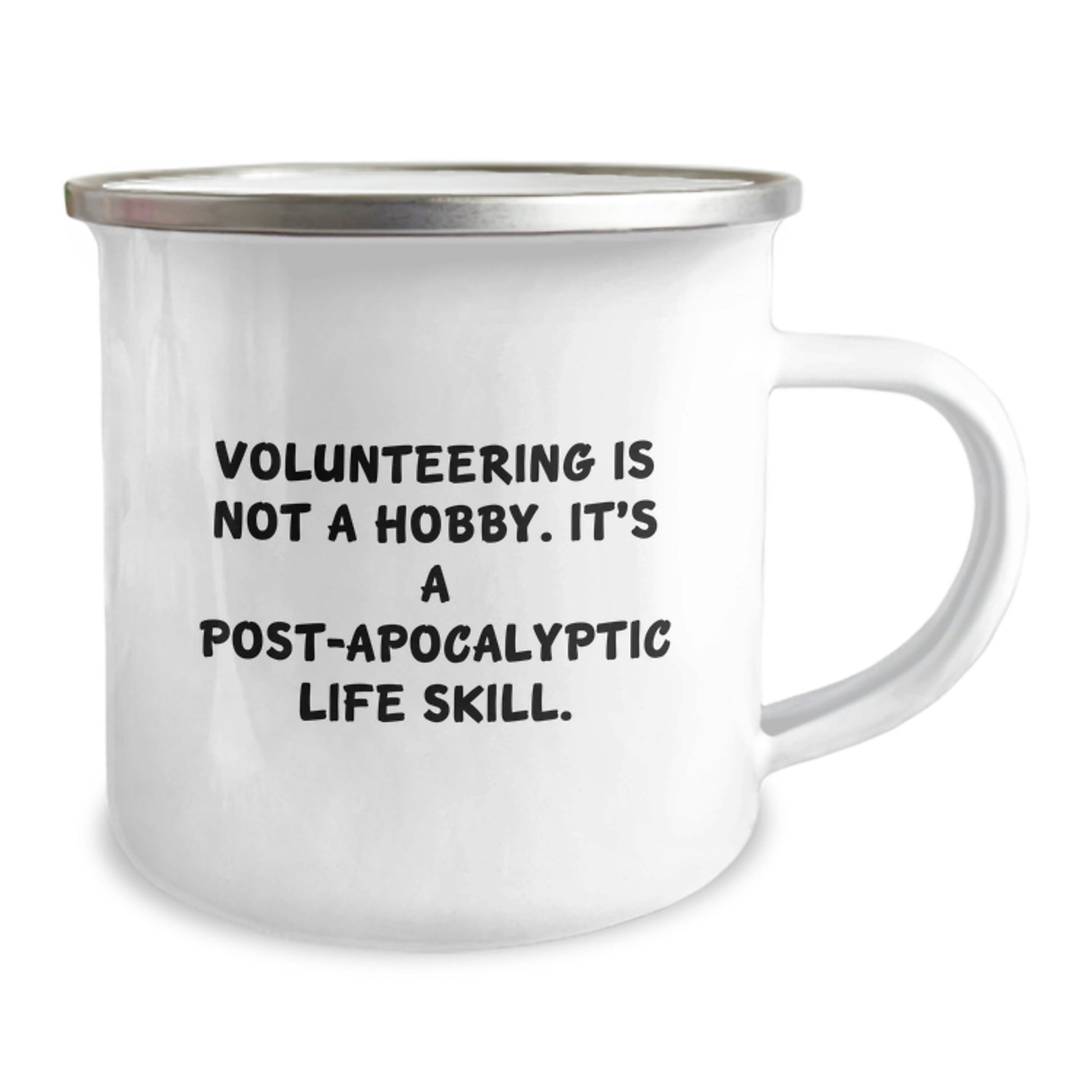 Funny Volunteering Gifts for Men - Camping Mug - Gifts from Friends for Volunteering Enthusiasts - Christmas Unique Gifts - The Buy Boom