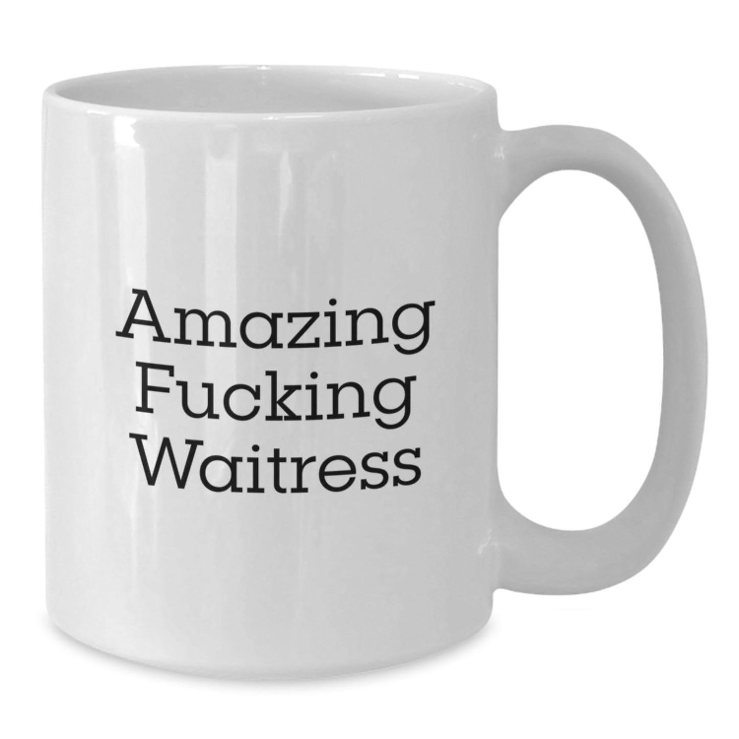 Funny Waitress Quotes White Coffee Mugs Gifts from Friends for Waitress Birthday - The Buy Boom