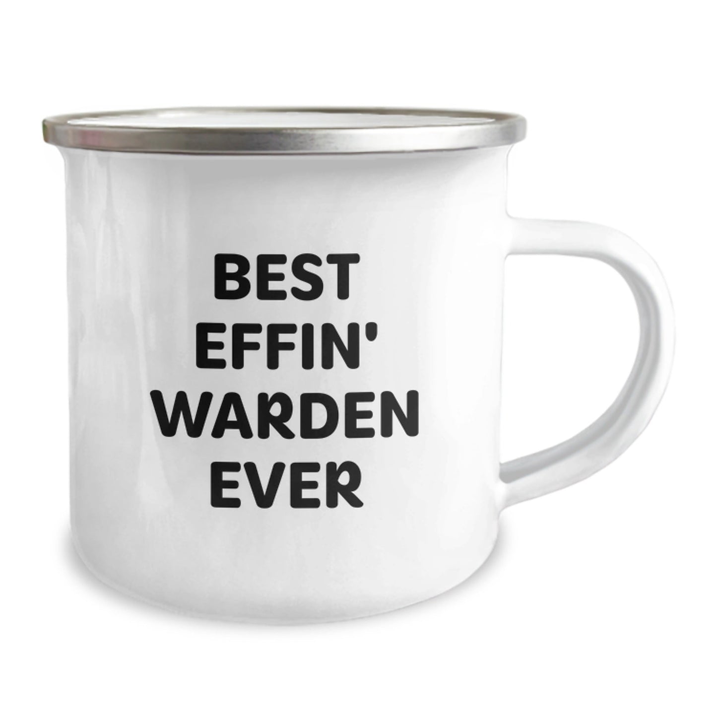 Funny Warden Camping Mug Gifts from Men to Friends - Best Effin' Ever Inspirational Christmas Unique - The Buy Boom