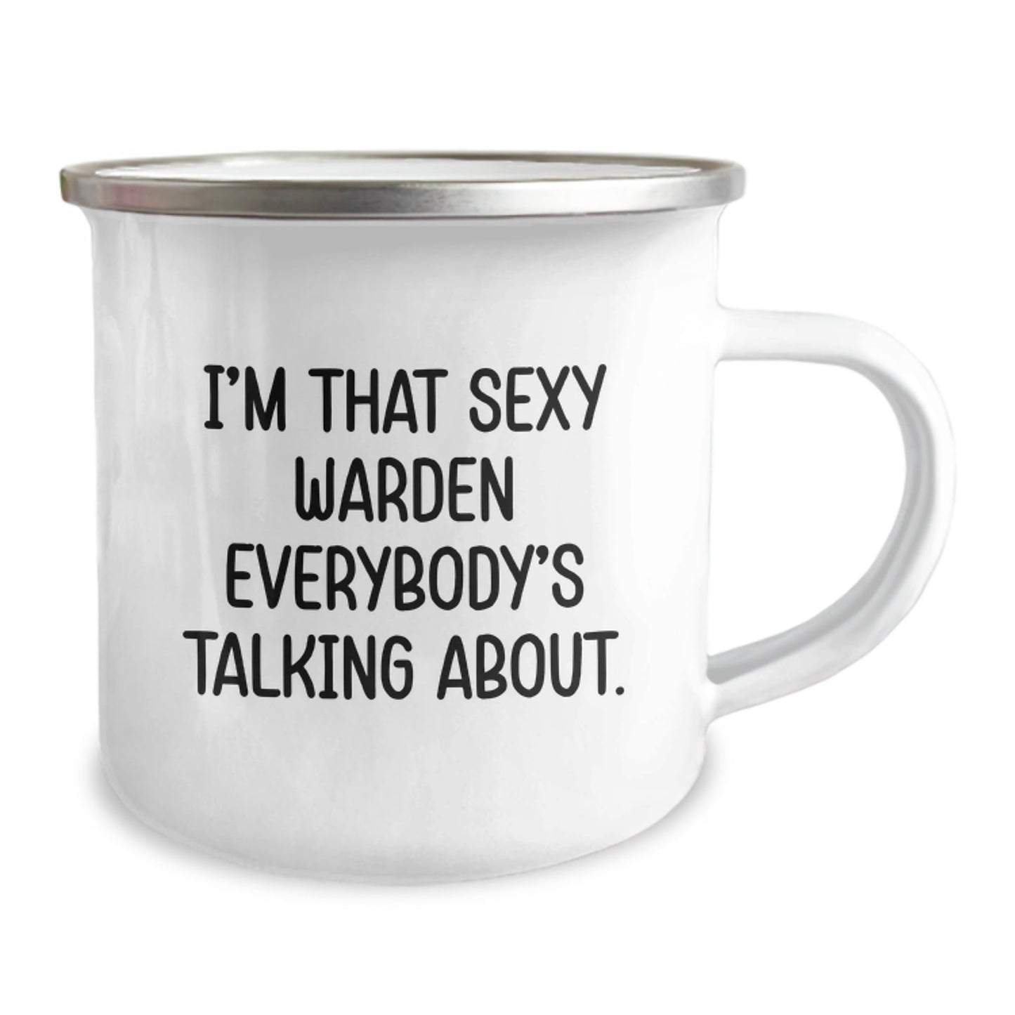 Funny Warden Gifts for Men - I'm That Sexy Warden Everybody's Talking About - Unique Christmas Unique Gifts from Friends to Family - The Buy Boom