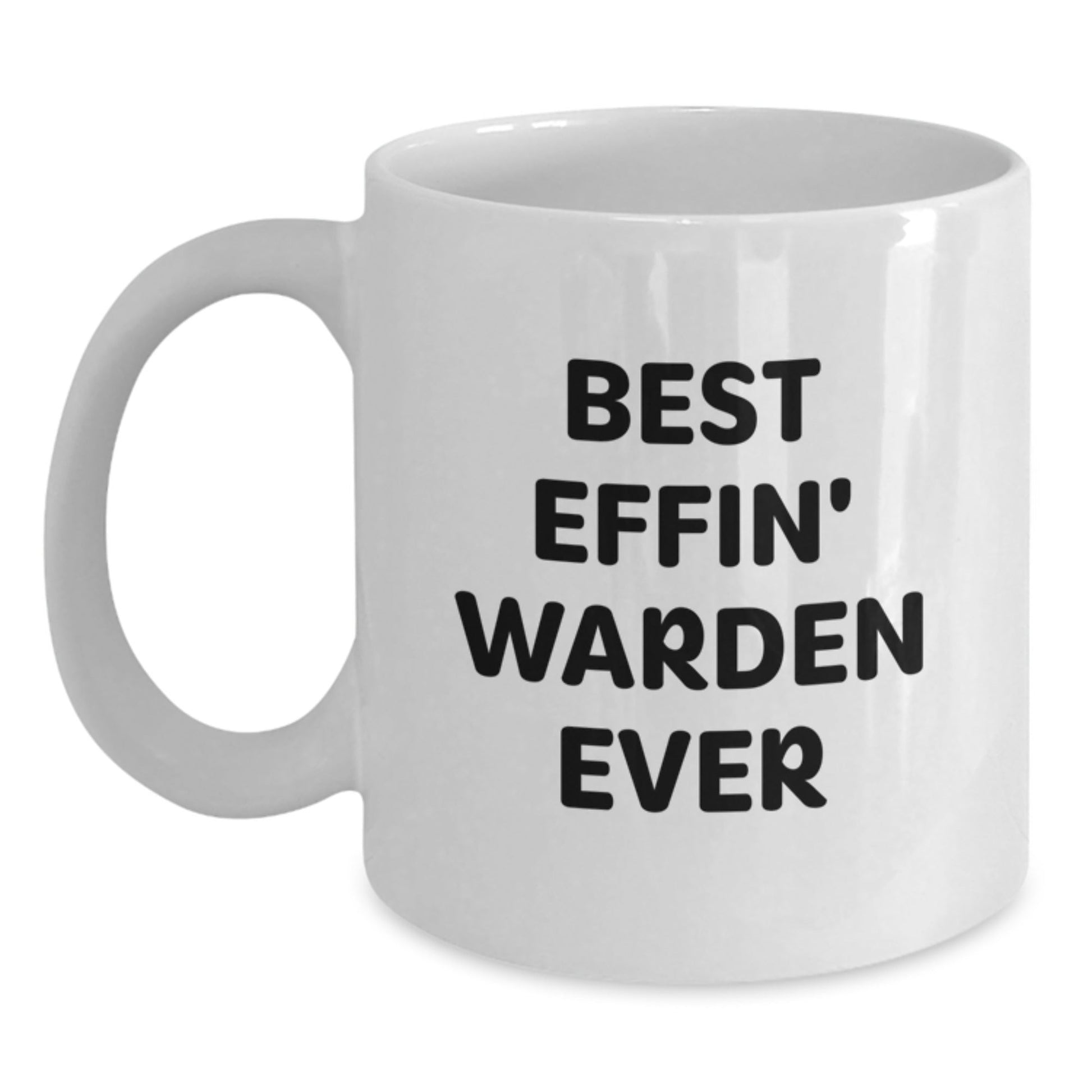 Funny Warden White Coffee Mug Gifts for Warden Men Unique Christmas Unique Gifts from Friends - The Buy Boom