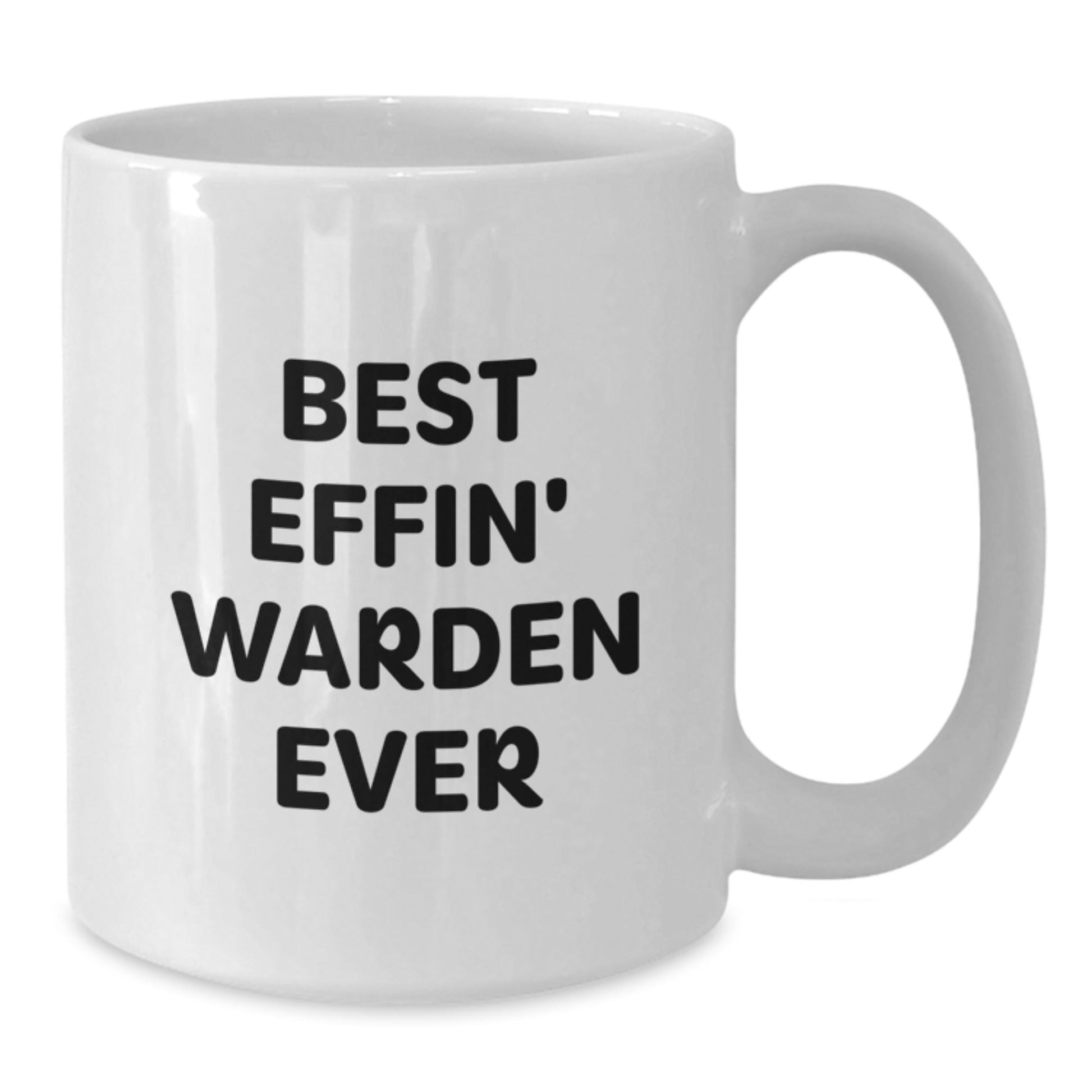 Funny Warden White Coffee Mug Gifts for Warden Men Unique Christmas Unique Gifts from Friends - The Buy Boom