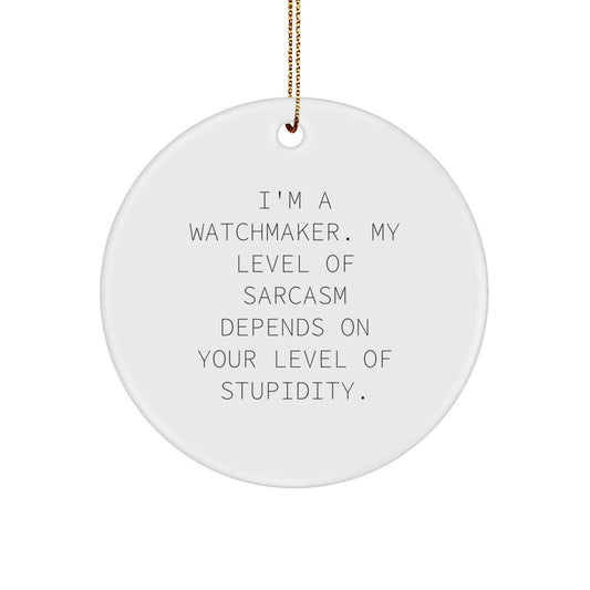 Funny Watchmaker Gifts from Men - Watchmaker Christmas Unique Gifts for Watchmaker Friends - The Buy Boom