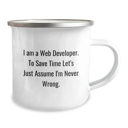Funny Web Developer Gifts from Friends - Web Developer Christmas Unique Mug - The Buy Boom