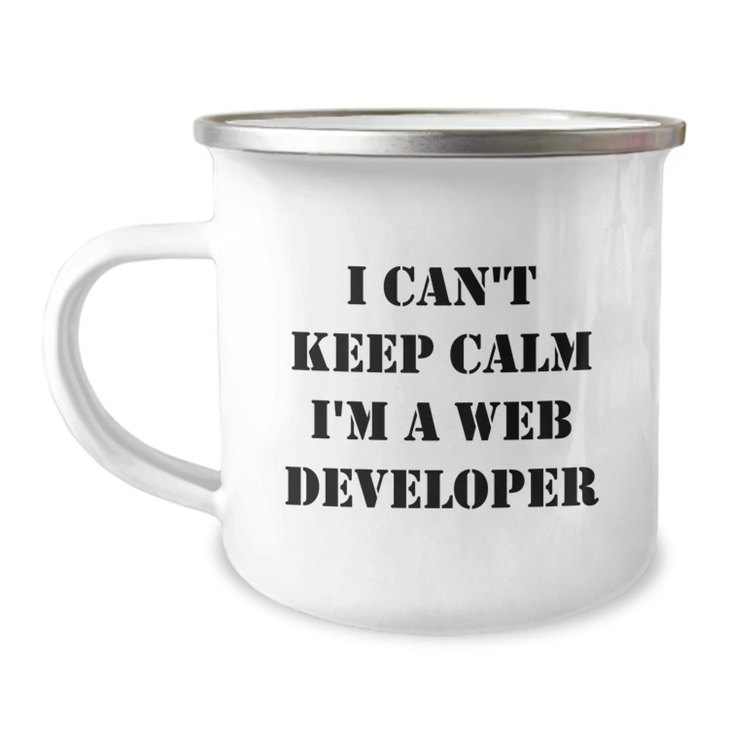 Funny Web Developer Gifts - I Can't Keep Calm I'm A Web Developer - Birthday Unique Gifts from Friends to Coworkers - The Buy Boom
