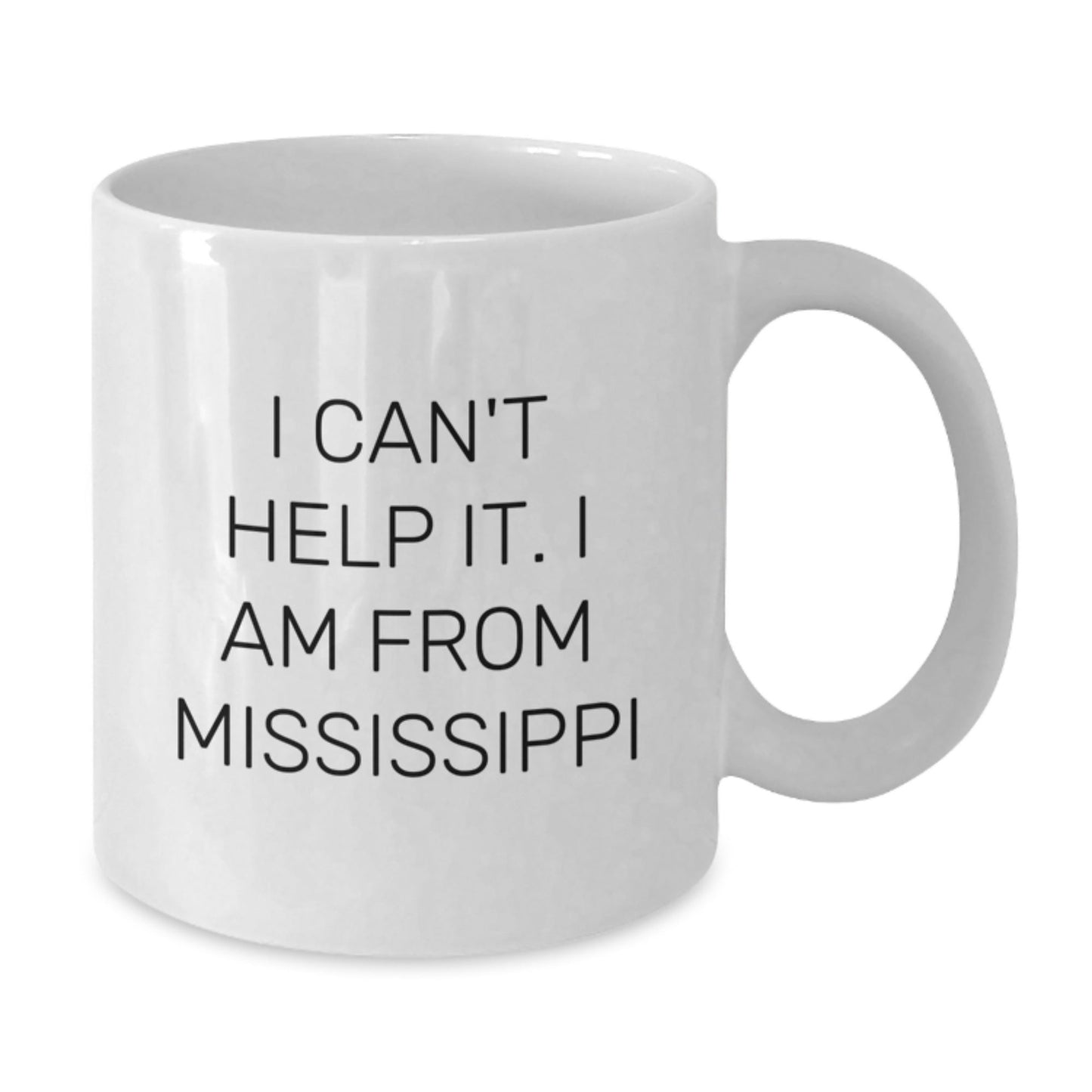 Funny White Coffee Mugs From Mississippi Gifts for Men Women Friends Family - The Buy Boom